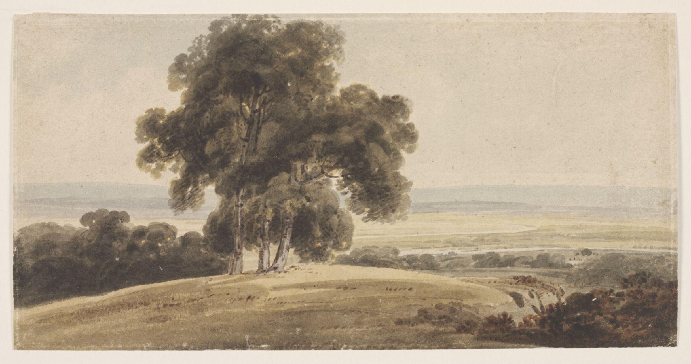 Watercolour, Thomas Girtin, 1780-1802