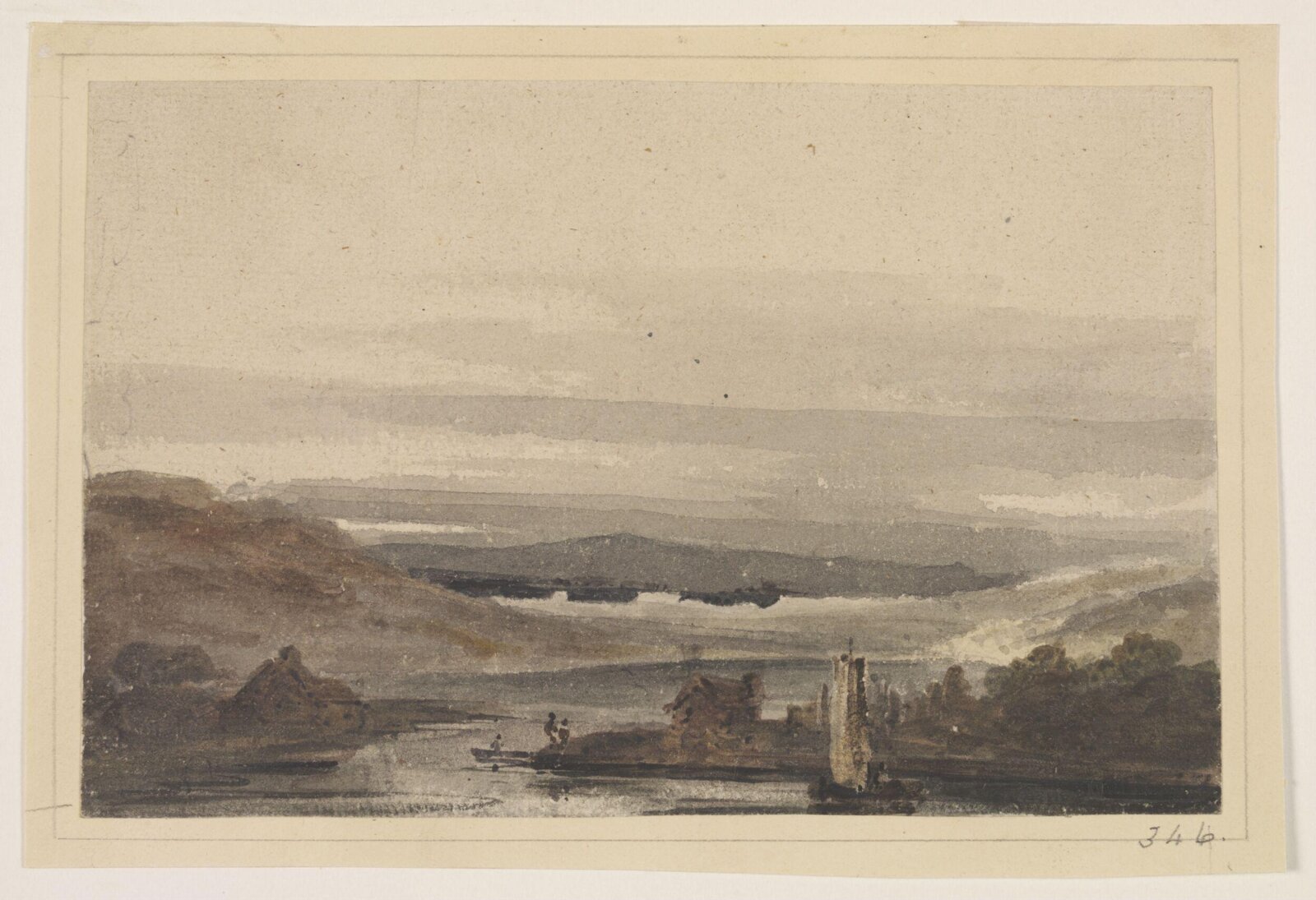 Watercolour, Thomas Girtin, 1780-1802