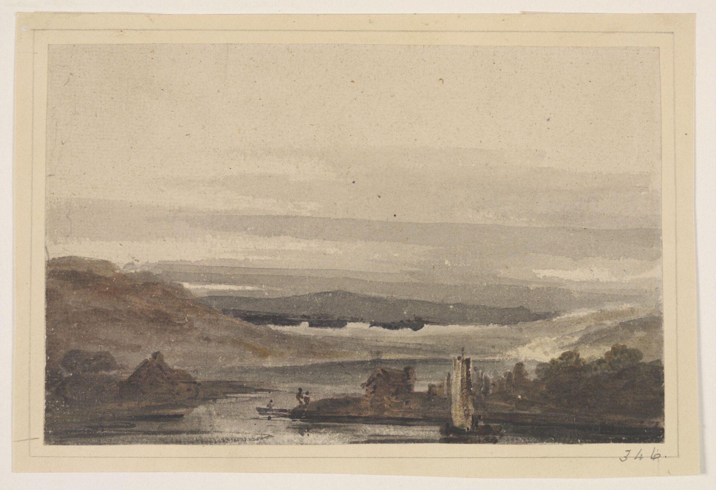 Watercolour, Thomas Girtin, 1780-1802