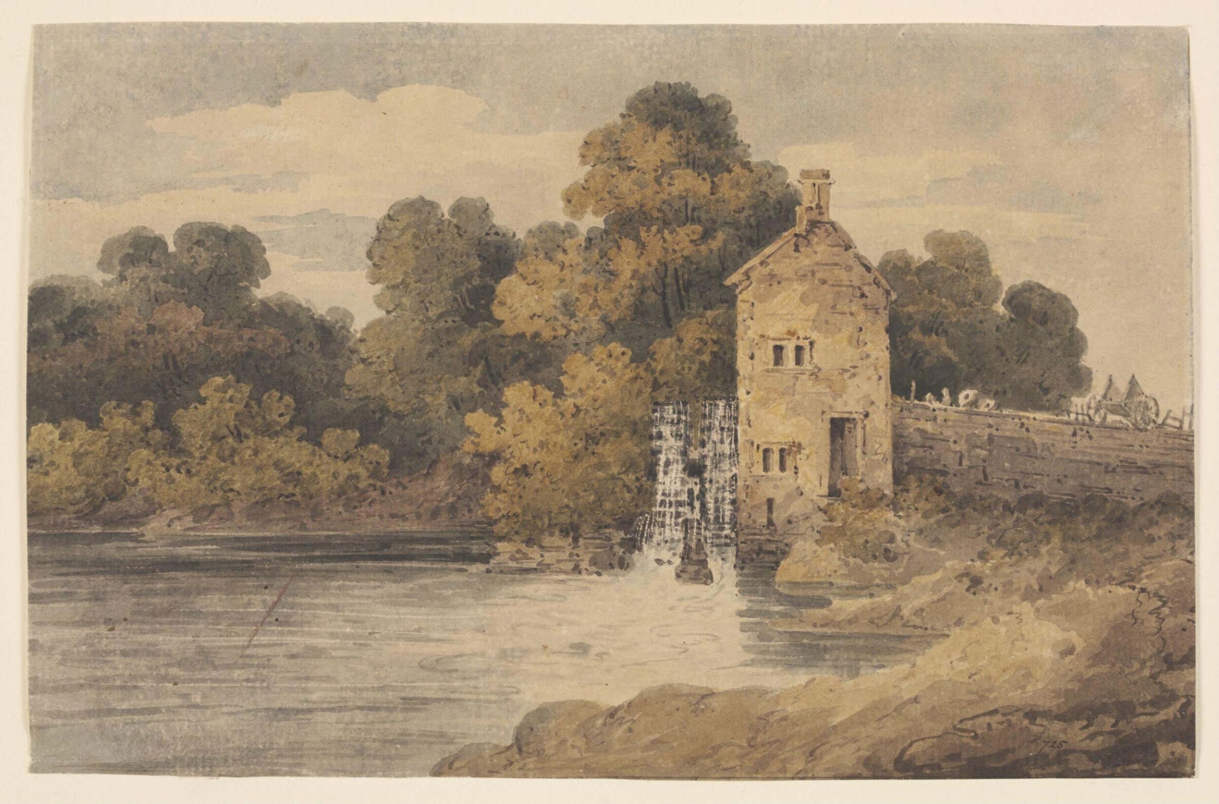Watercolour, Thomas Girtin, 18th - 19th century
