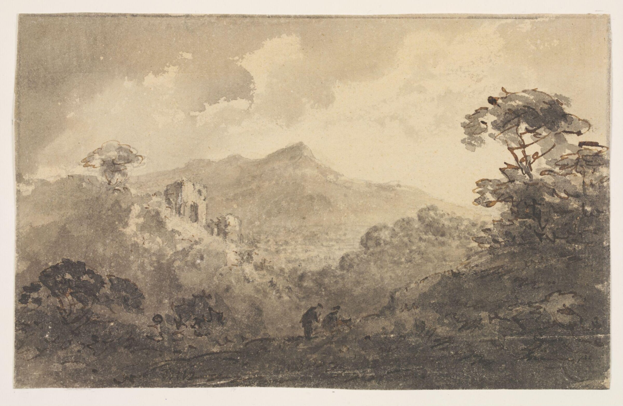 Drawing, William Gilpin, 18th - early 19th century