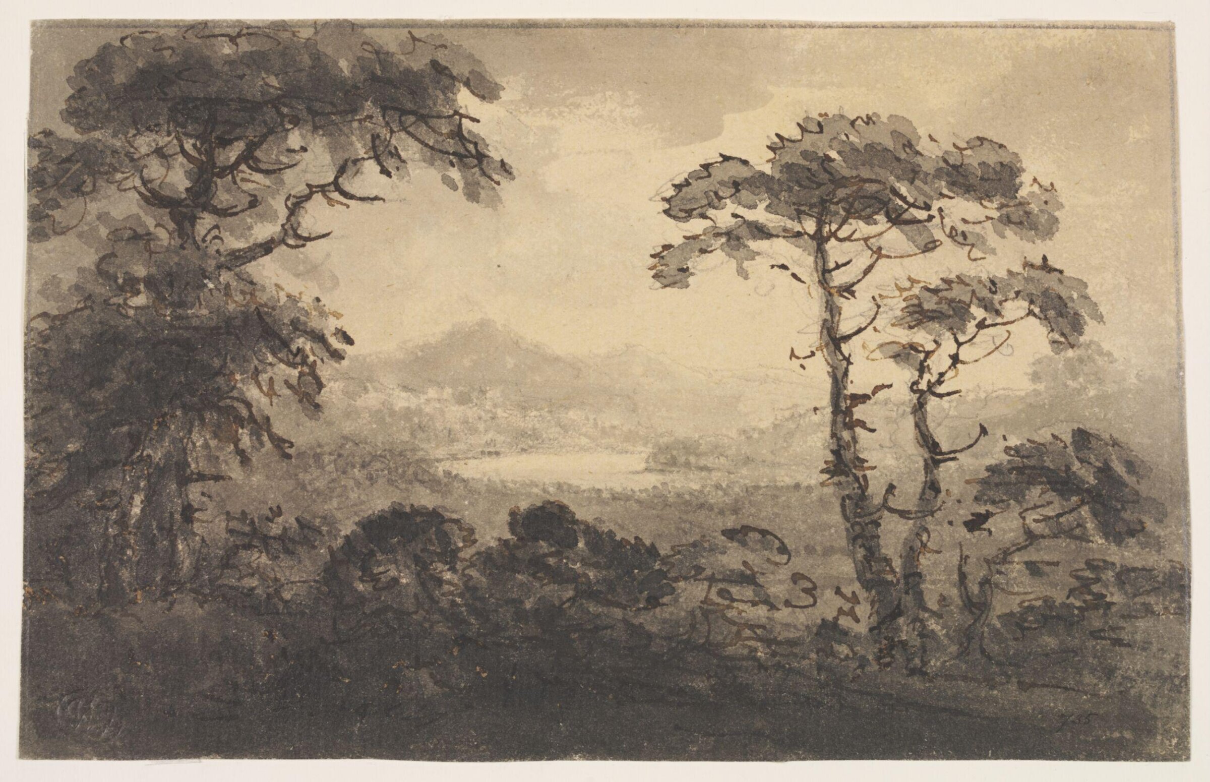 Drawing, William Gilpin, 18th - early 19th century