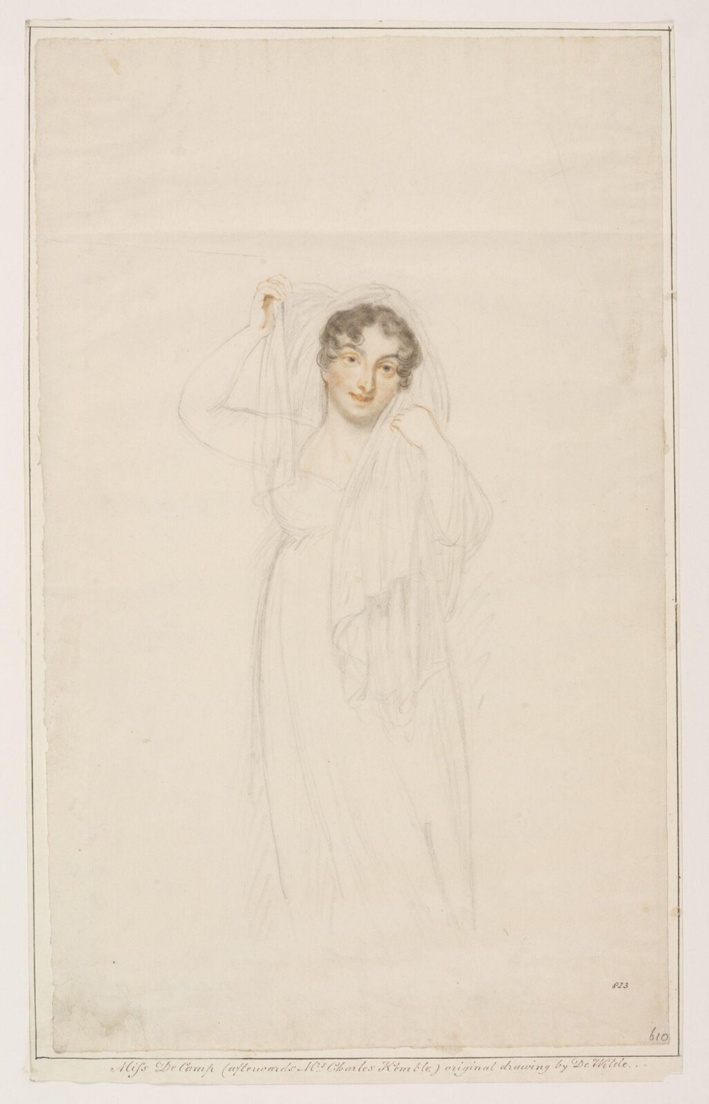 Miss De Camp, Samuel De Wilde, late 18th - early 19th century