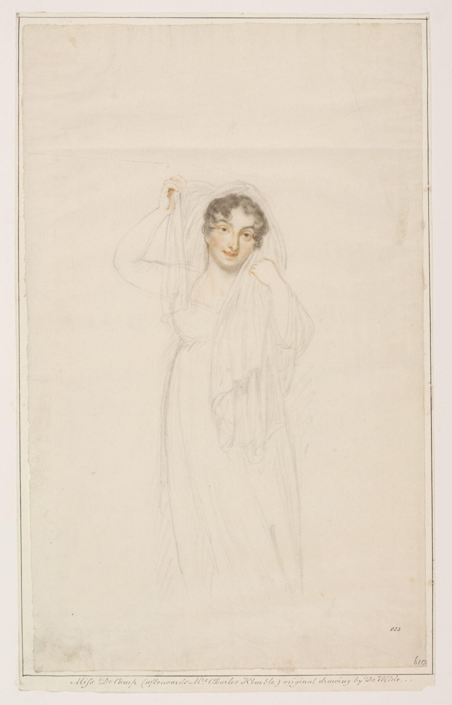 Miss De Camp, Samuel De Wilde, late 18th - early 19th century