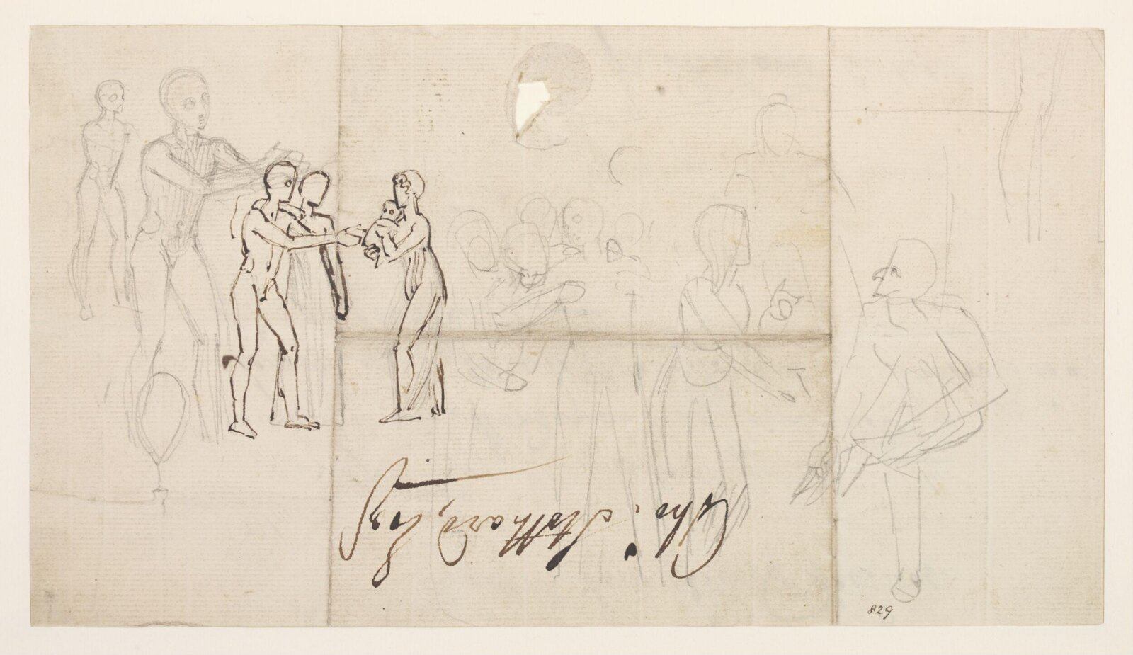 Drawing, Thomas Stothard, ca. 1804