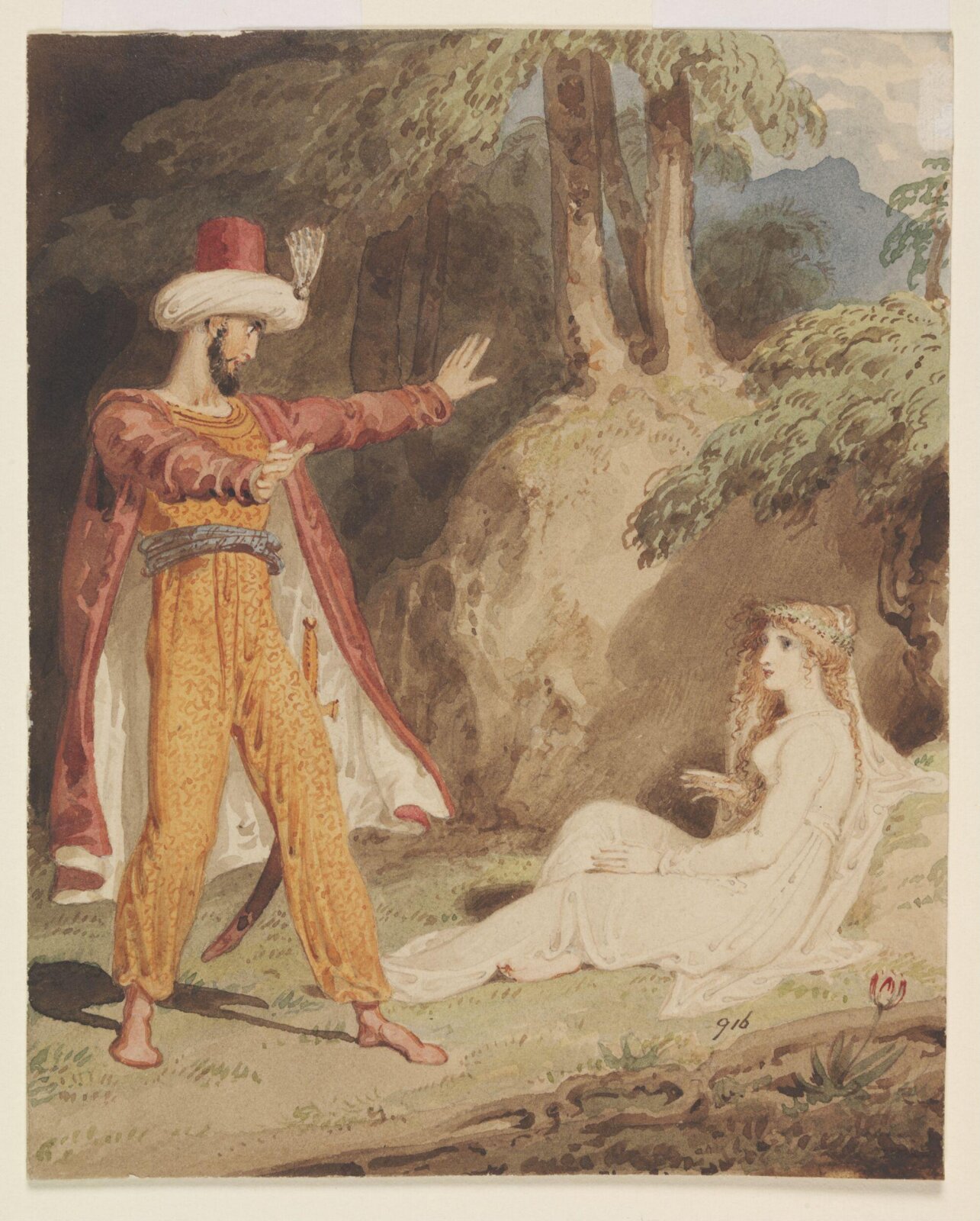 Vathek, Richard Westall, late 18th - early 19th century