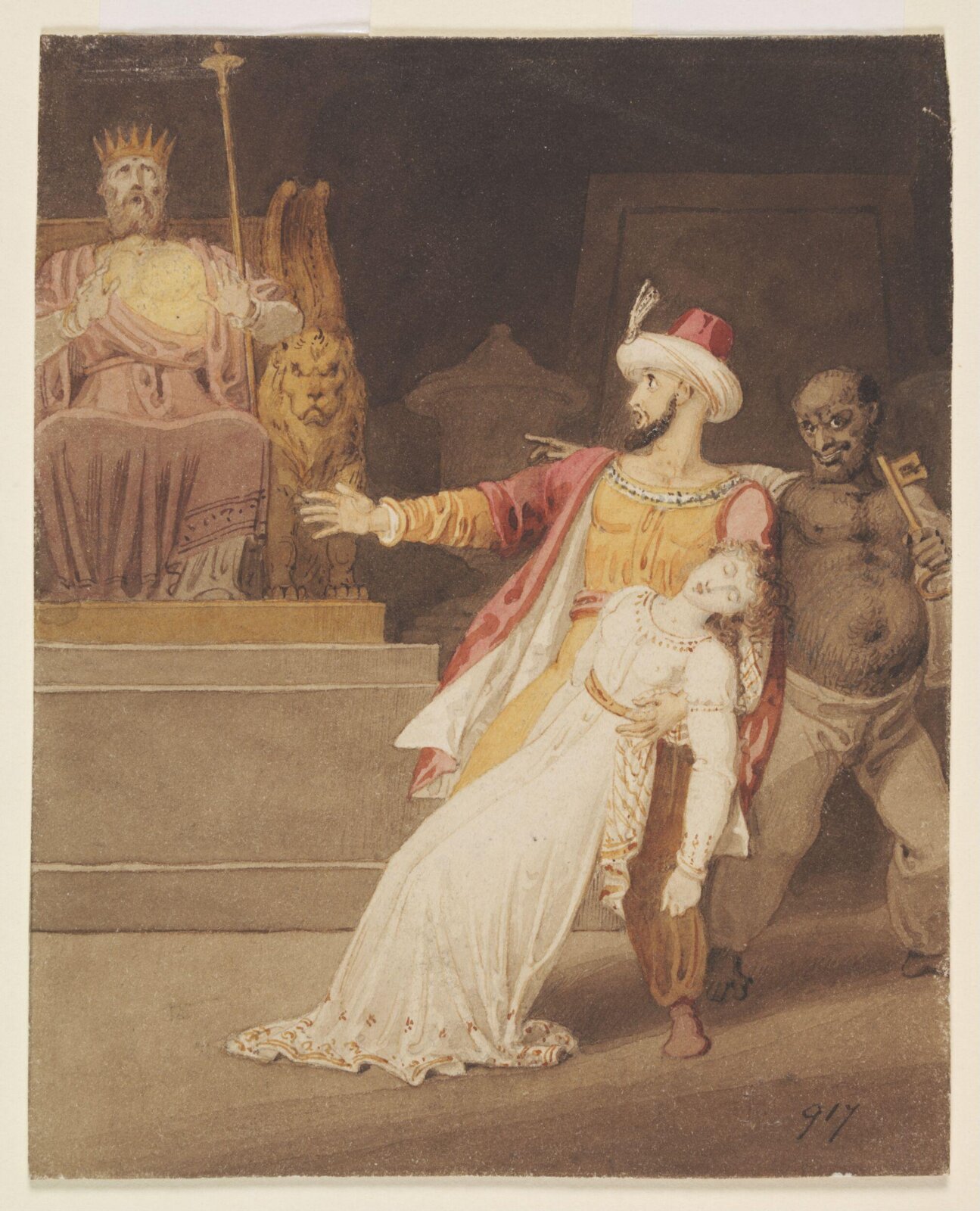 Vathek, Richard Westall, late 18th - early 19th century