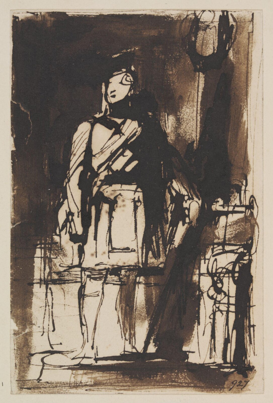 Drawing, David Wilkie, ca. 1822