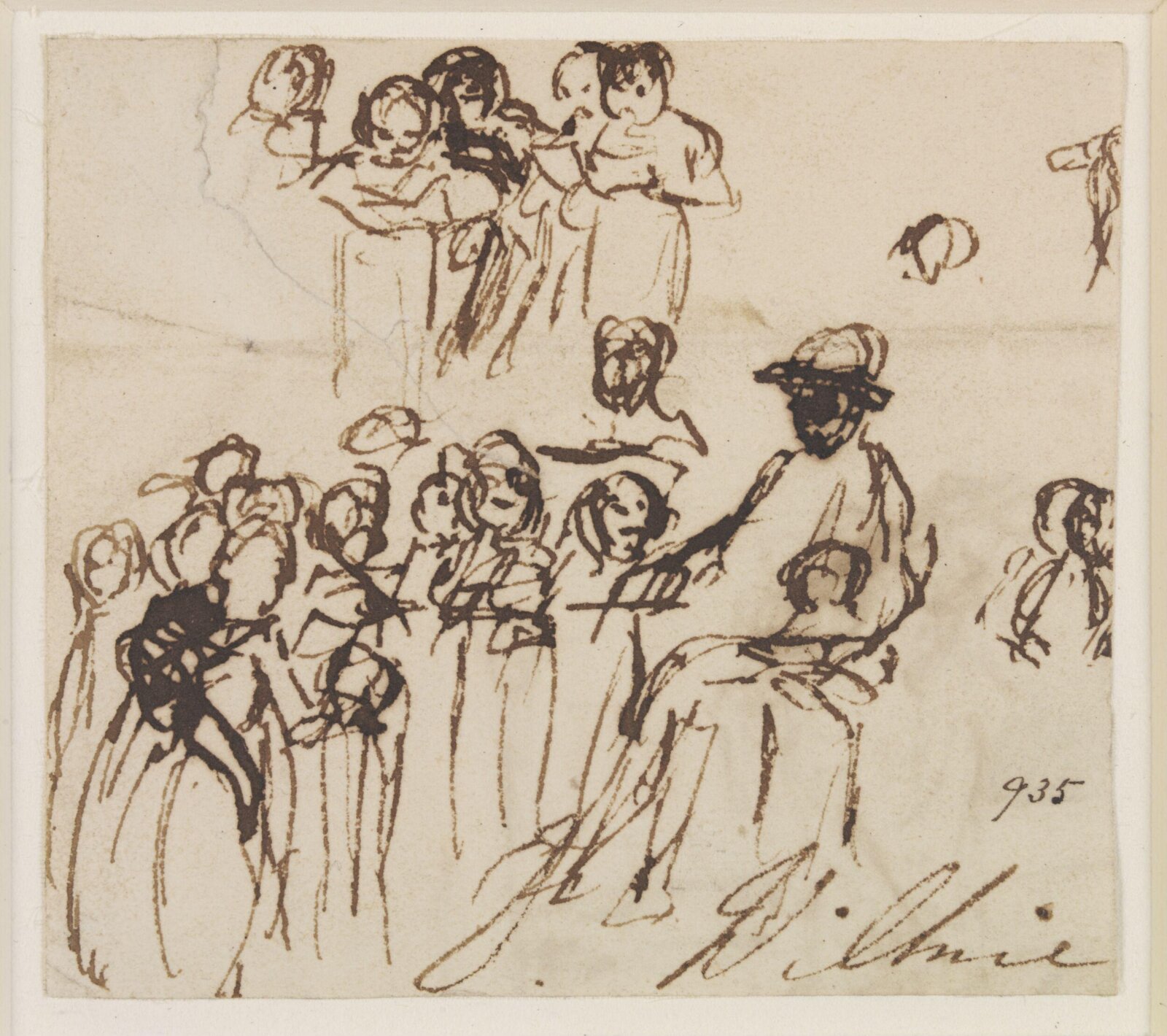 The School, David Wilkie, late 18th - mid 19th century