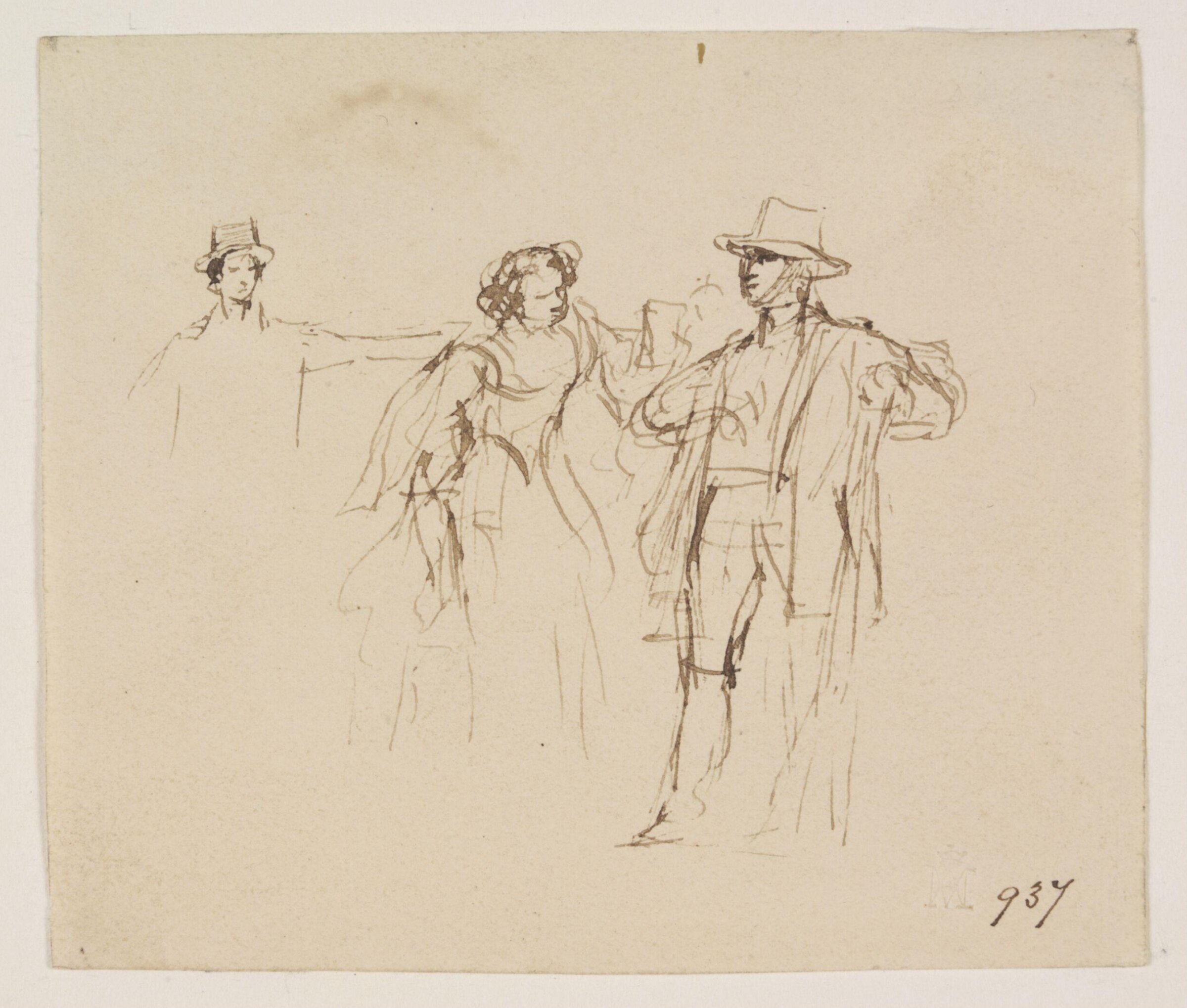 Drawing, David Wilkie, late 18th - mid 19th century