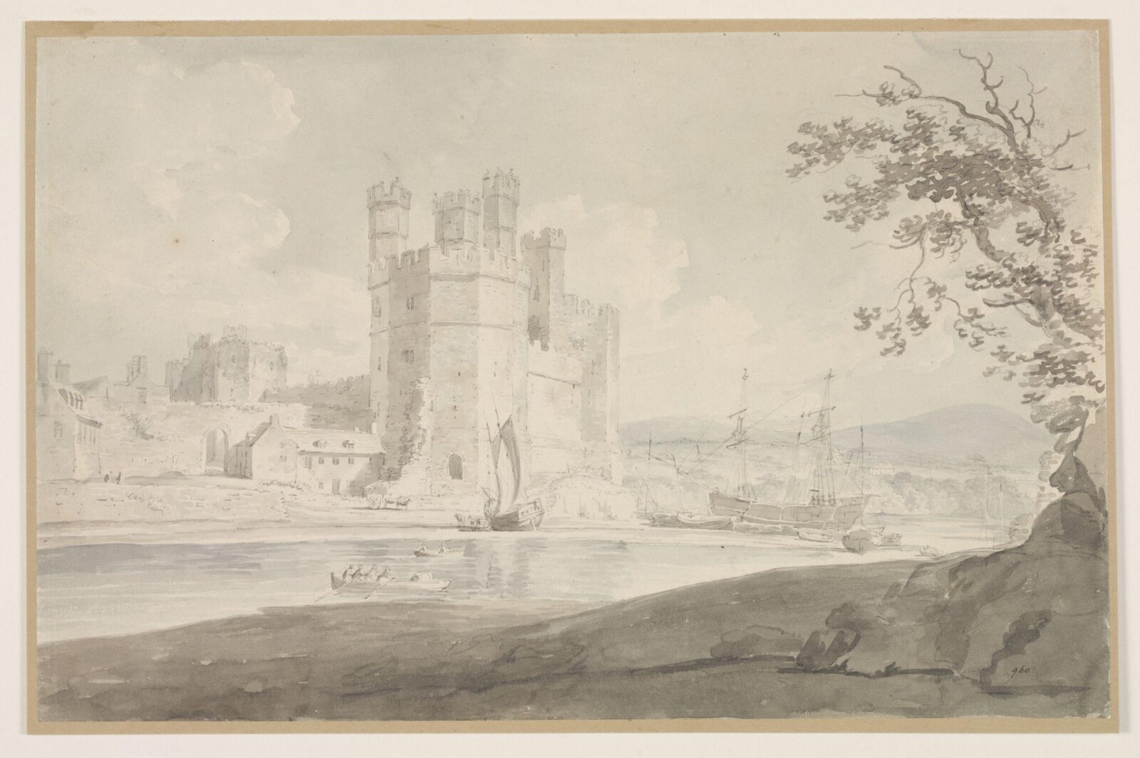 Drawing, Joseph Mallord William Turner, 18th - 19th century