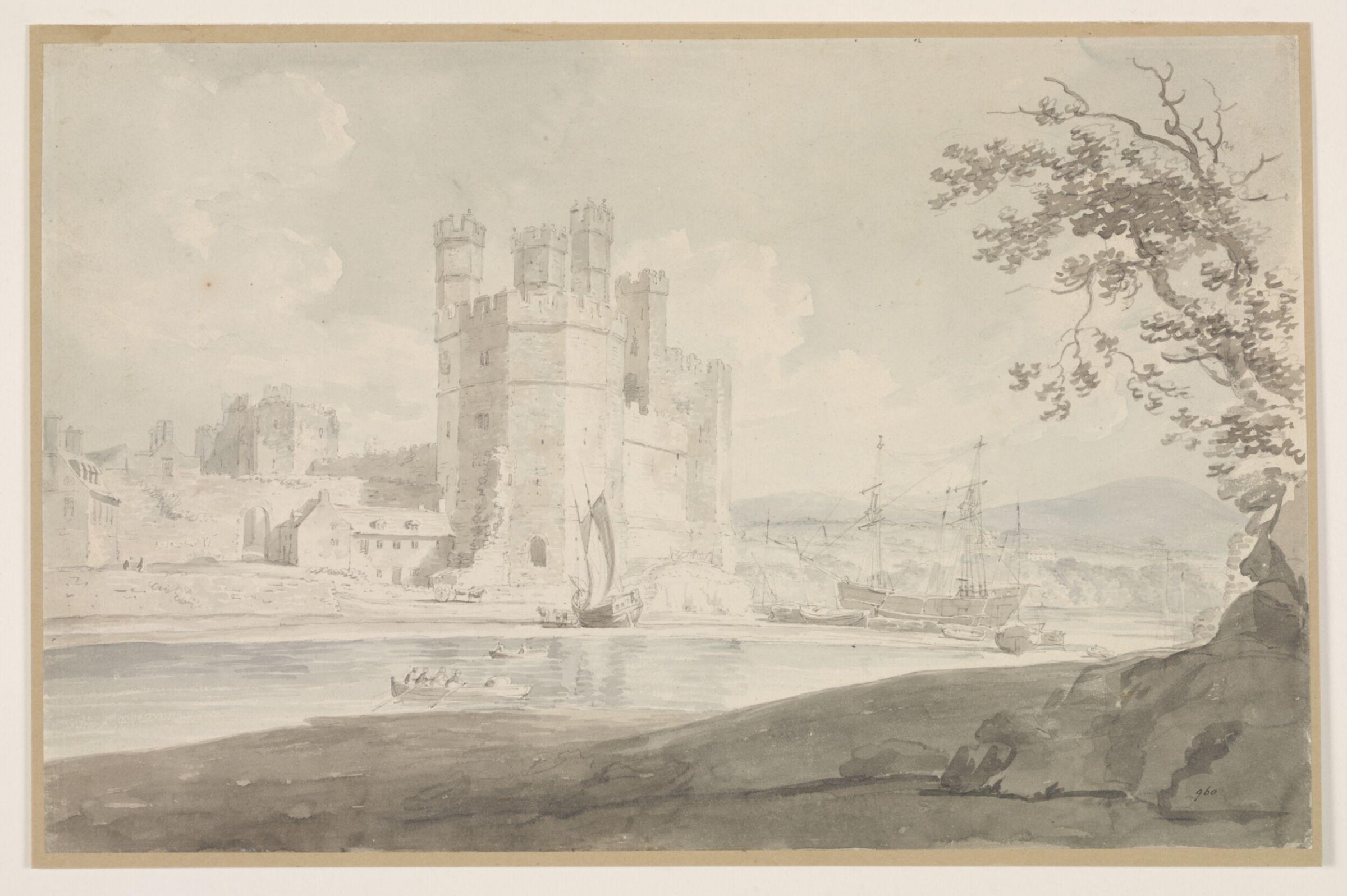 Drawing, Joseph Mallord William Turner, 18th - 19th century