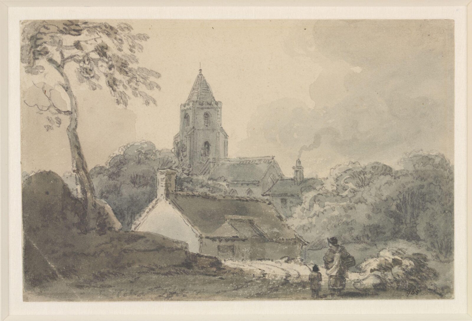Drawing, Joseph Mallord William Turner, 18th - 19th century