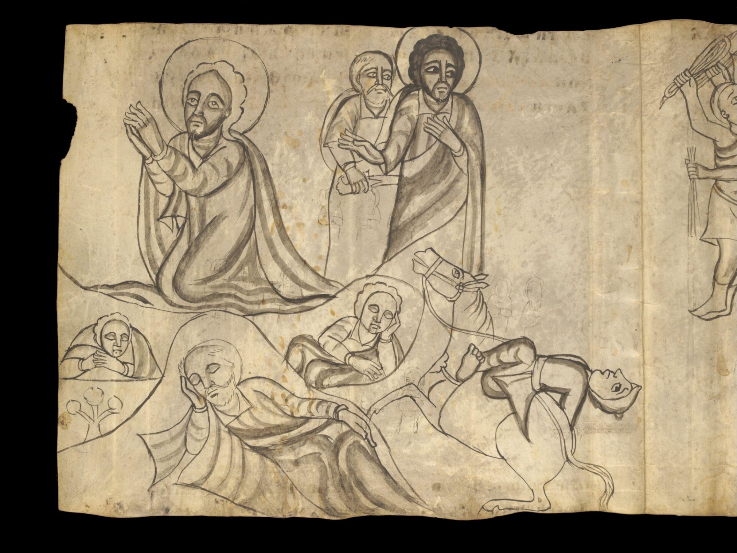 St George and the Dragon , the Virgin and Child, Christ and His Disciples, in Gethsemane, Christ scourged, Christ mocked, the Crucifixion and Taking Down from the Cross., 17th century