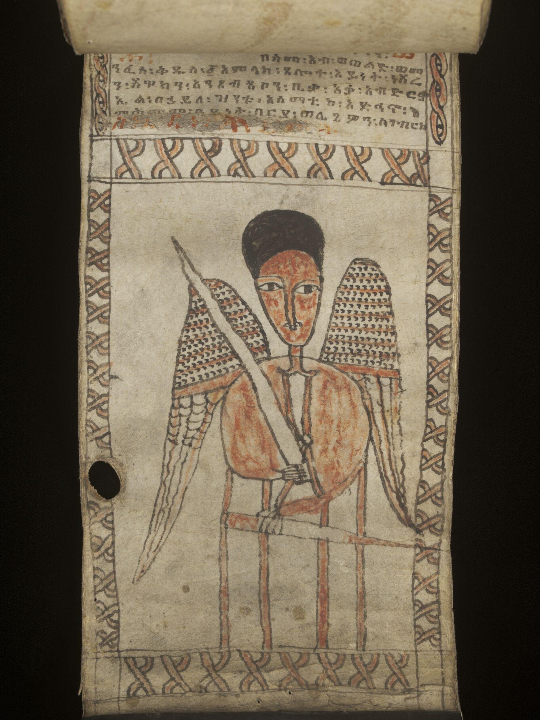 Prayers, charms and incantations for diseases and evil spirits, [Ethiopian manuscript]