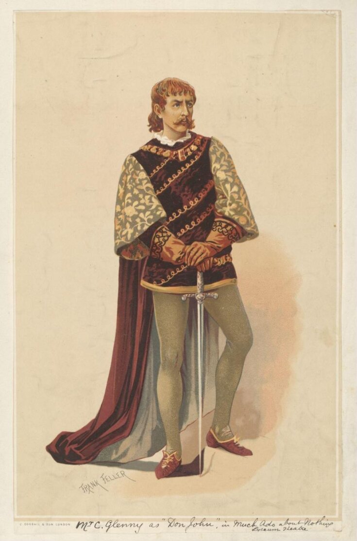 Charles Glenney as Don Juan in 'Much Ado About Nothing' top image