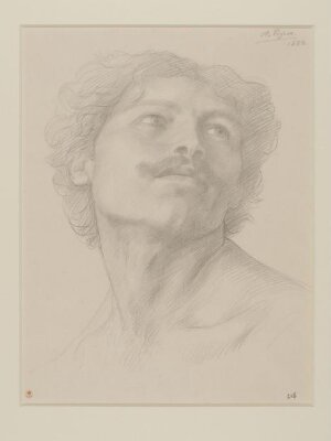 Study of the head of a man
