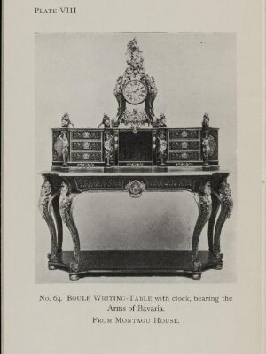 Catalogue of furniture from Montagu House, Devonshire House and Grosvenor House