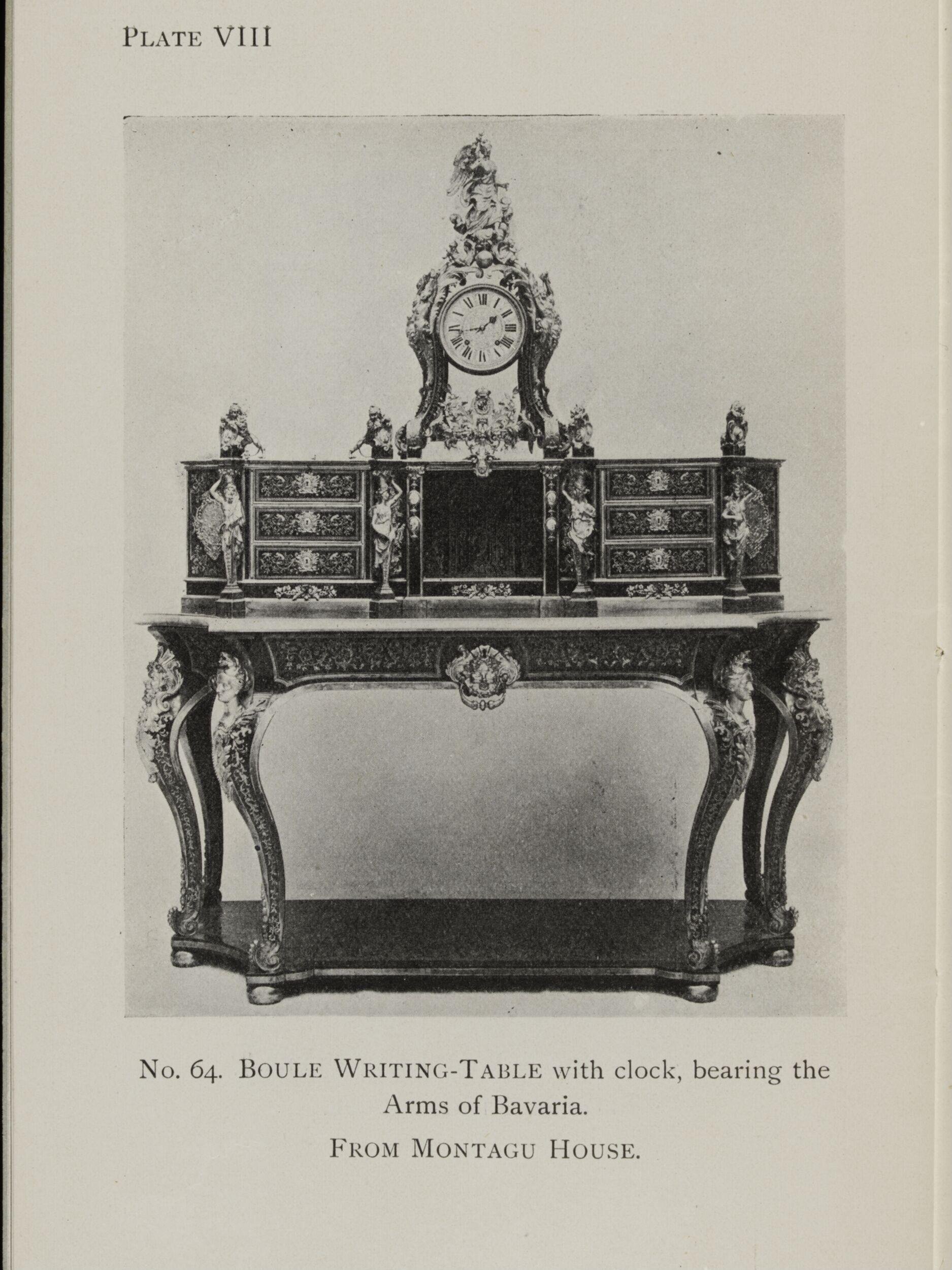 Catalogue of furniture from Montagu House, Devonshire House and Grosvenor House