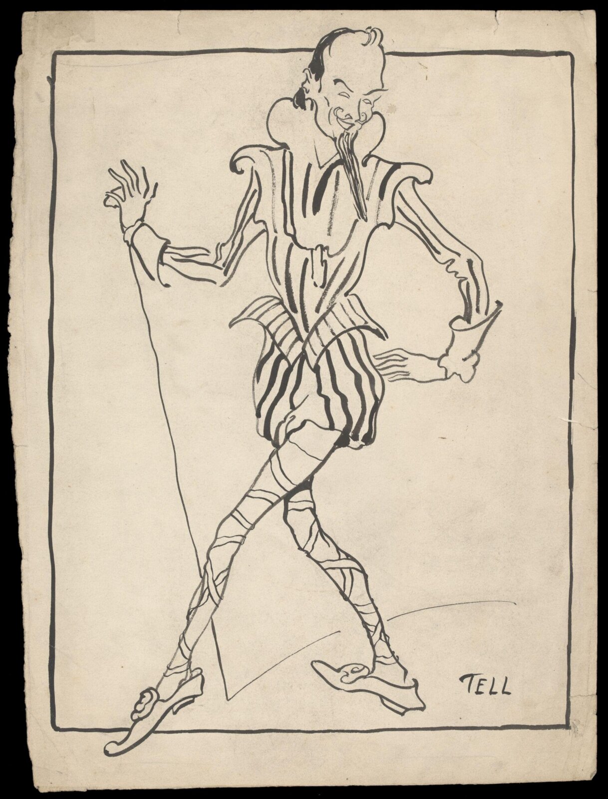 H Beard Print Collection, Tell, possibly October 1918