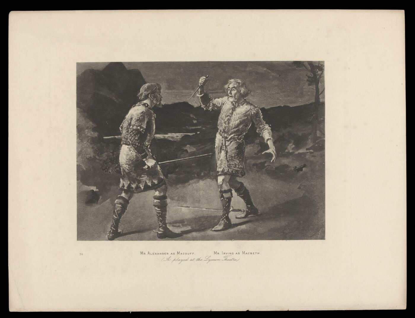 Unknown, H Beard Print Collection