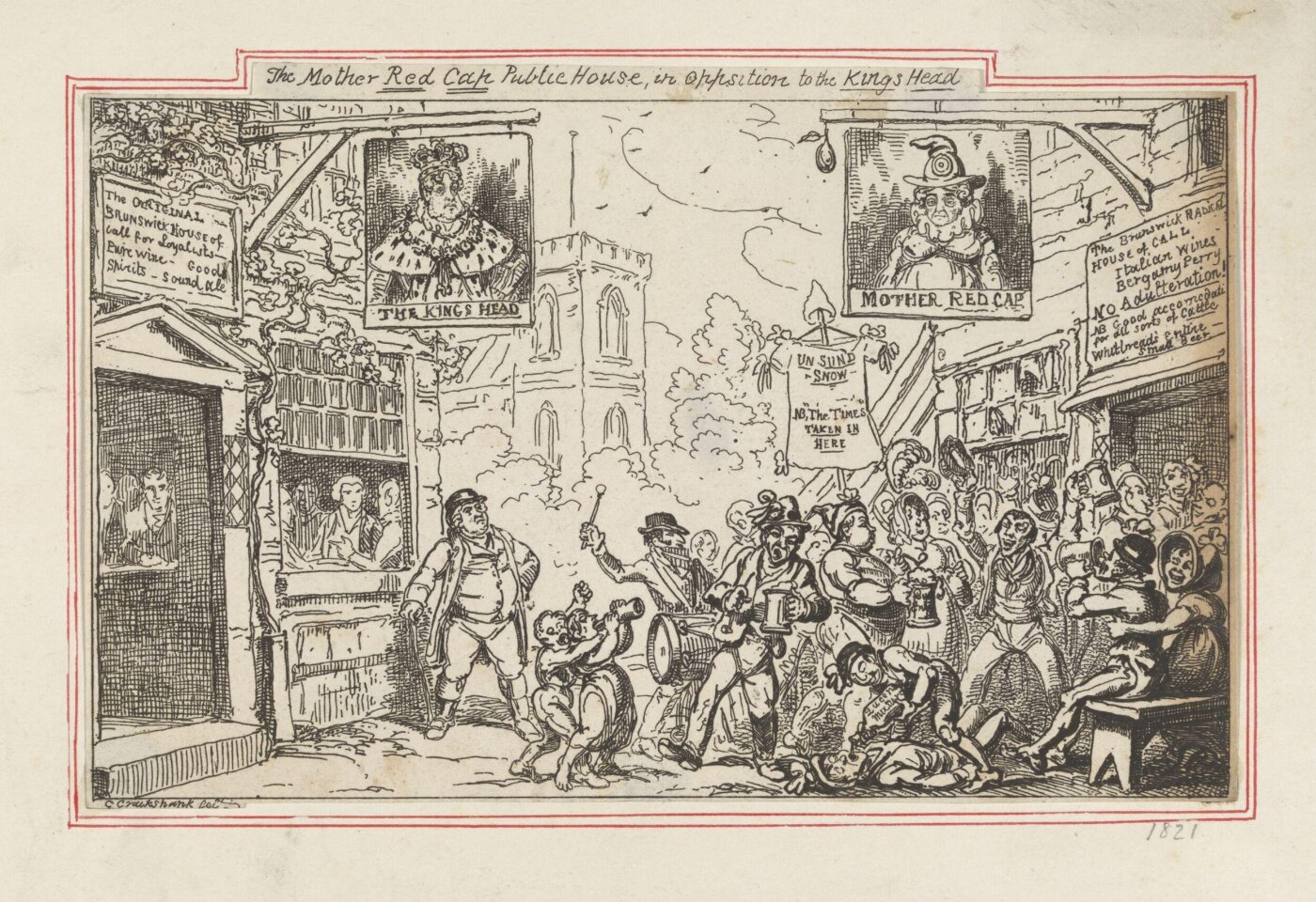 Cruikshank, George, H Beard Print Collection