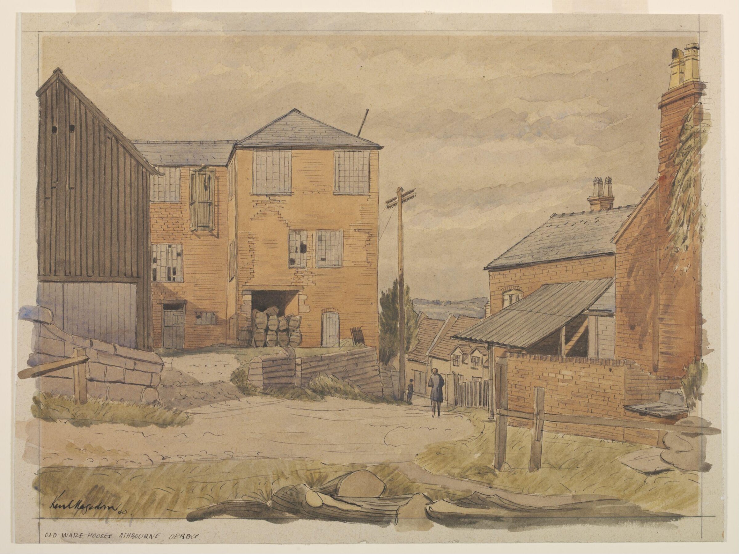 Old Warehouse, Ashbourne, Hagedorn, 1940