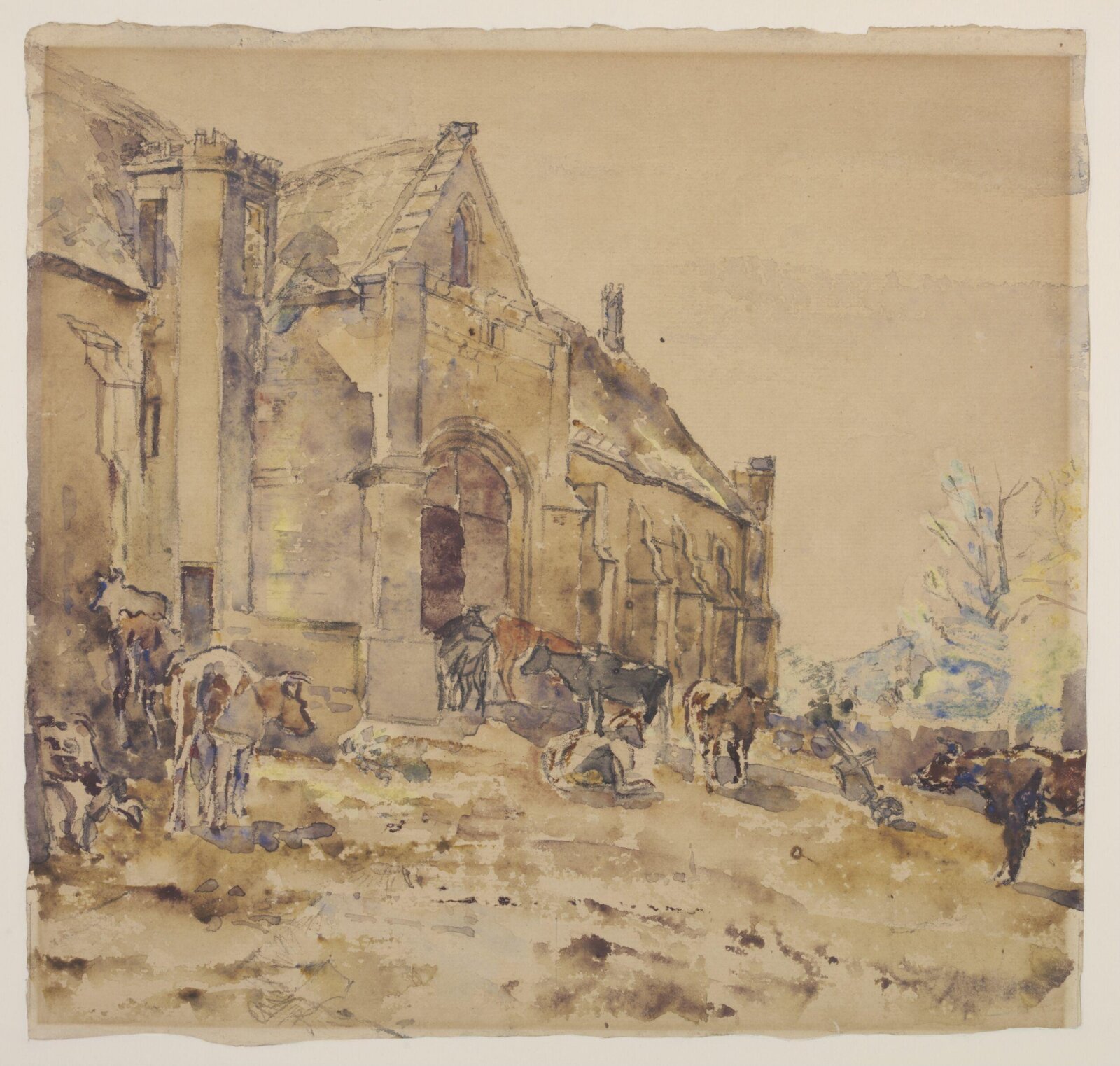 Tithe Barn, Abbotsbury, Hennell, ок. 1940