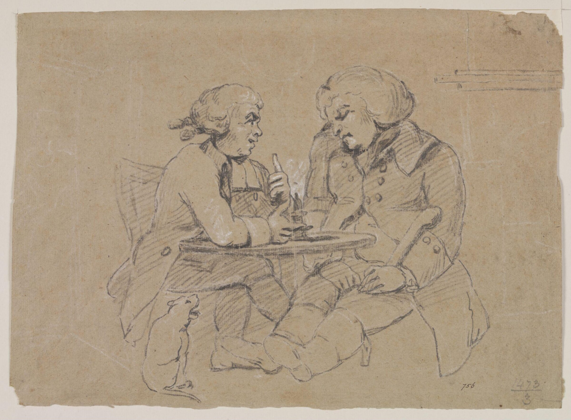 Chatting til Two in the Morning, Samuel Collings, 1786
