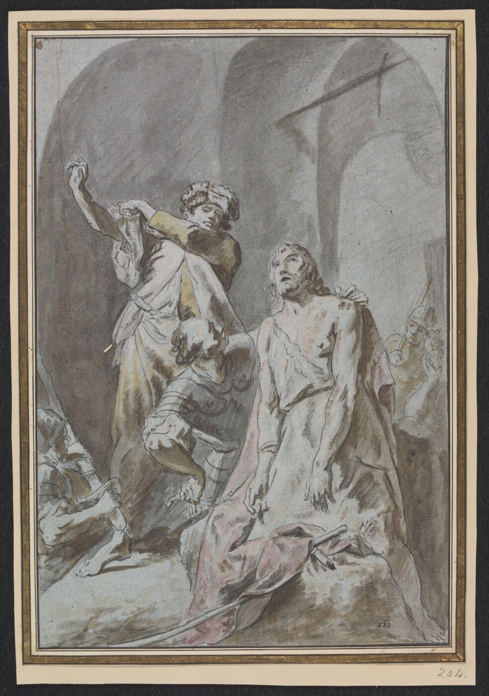 Unknown, Saint John the Baptist Being Prepared for Decapitation