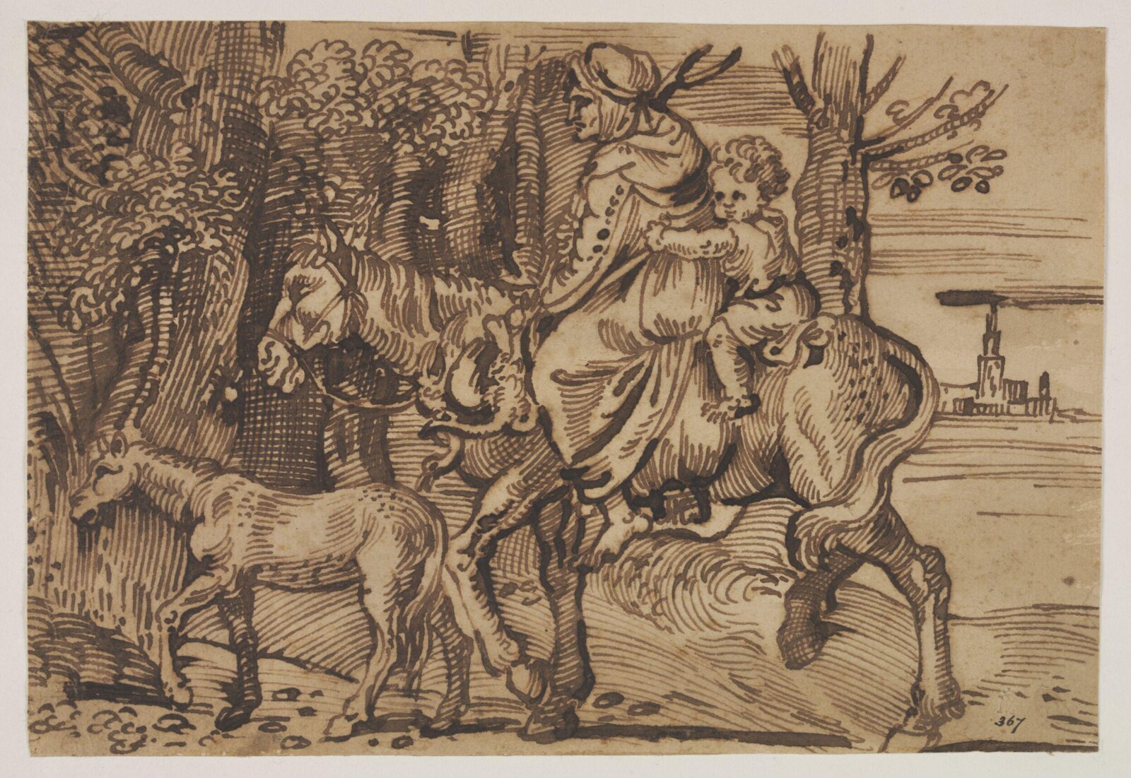 Drawing, Melchior Lorck, ca. 1525-1588
