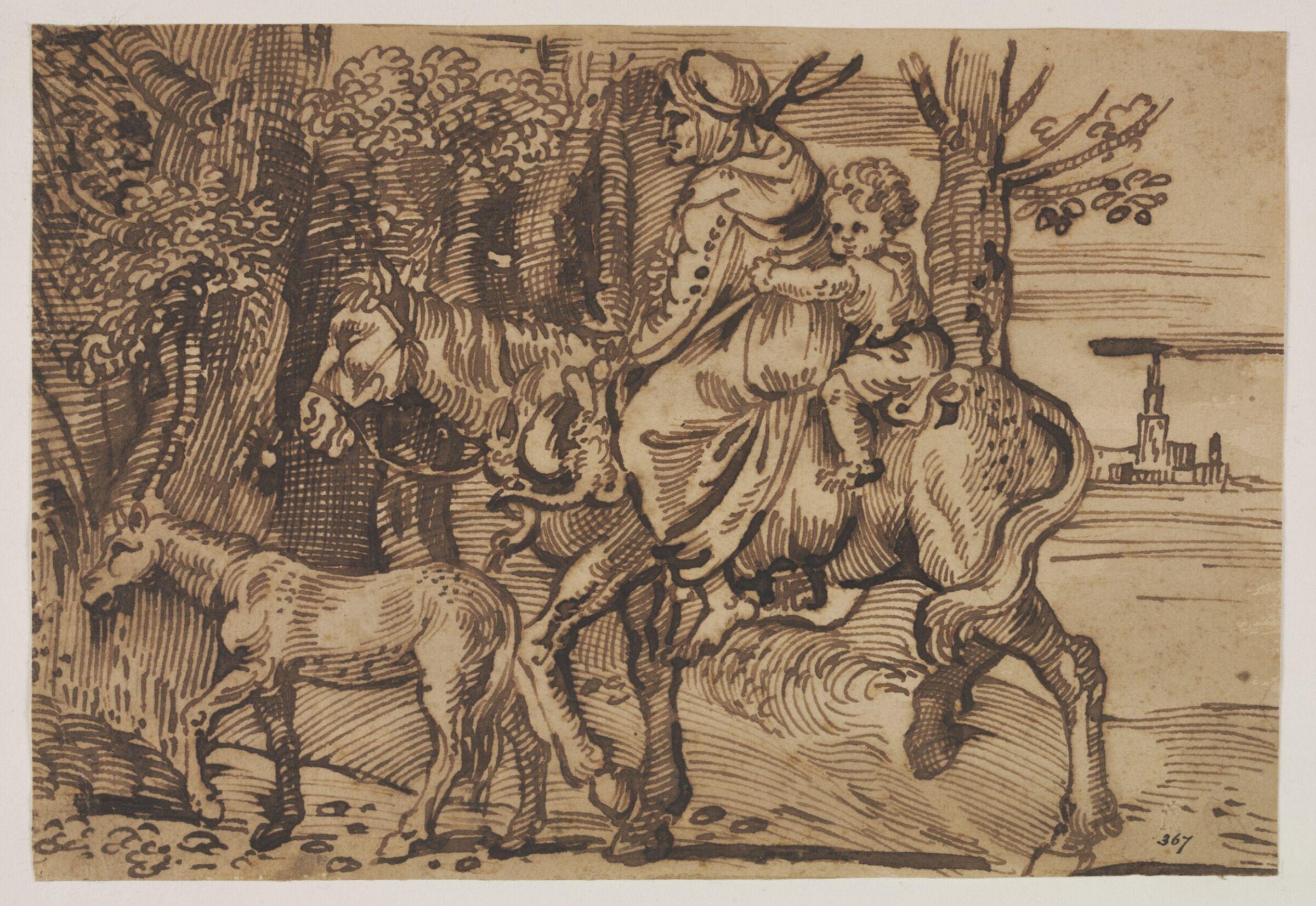 Drawing, Melchior Lorck, ca. 1525-1588