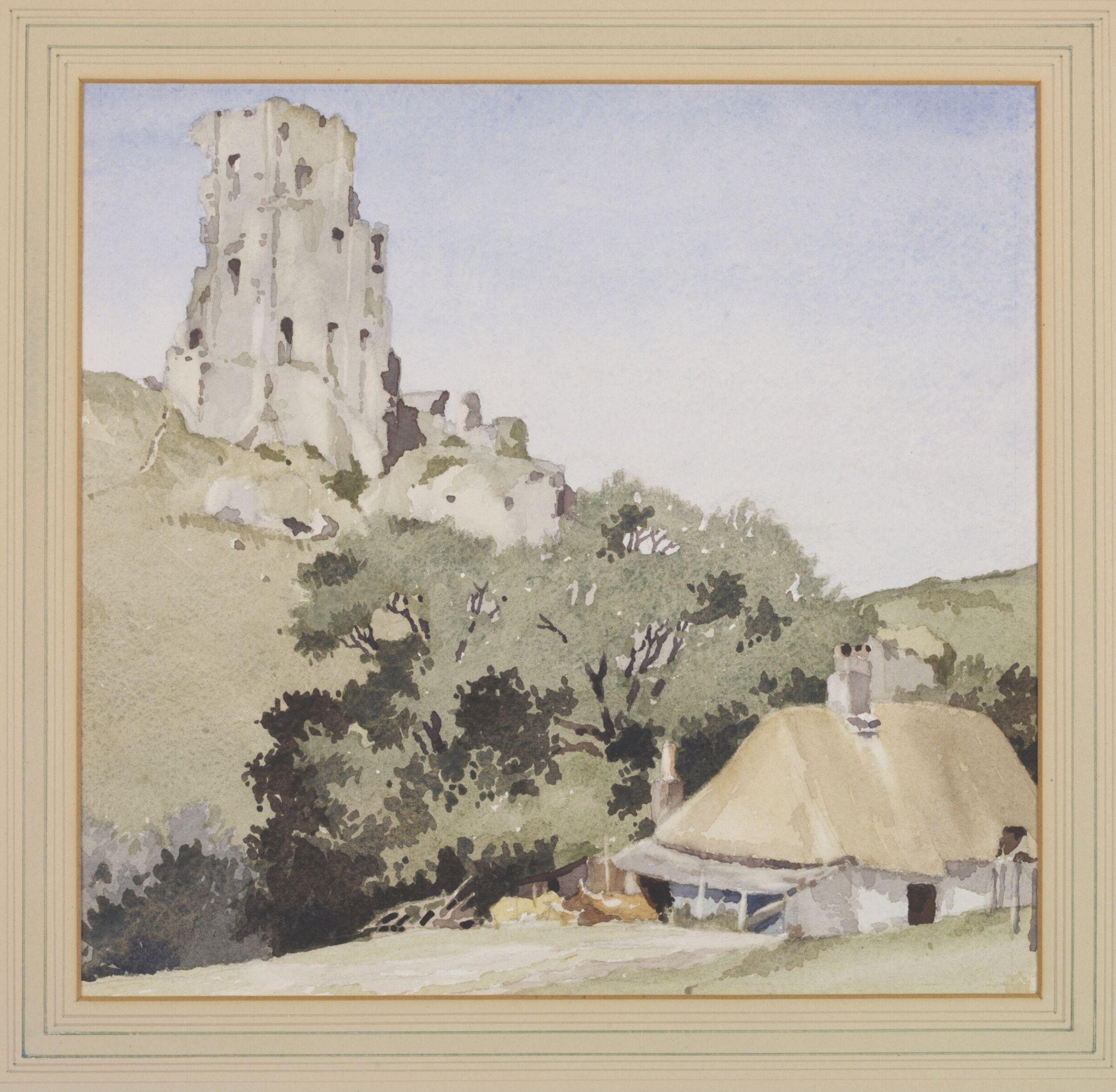 Corfe Castle, Longley, ca.1940