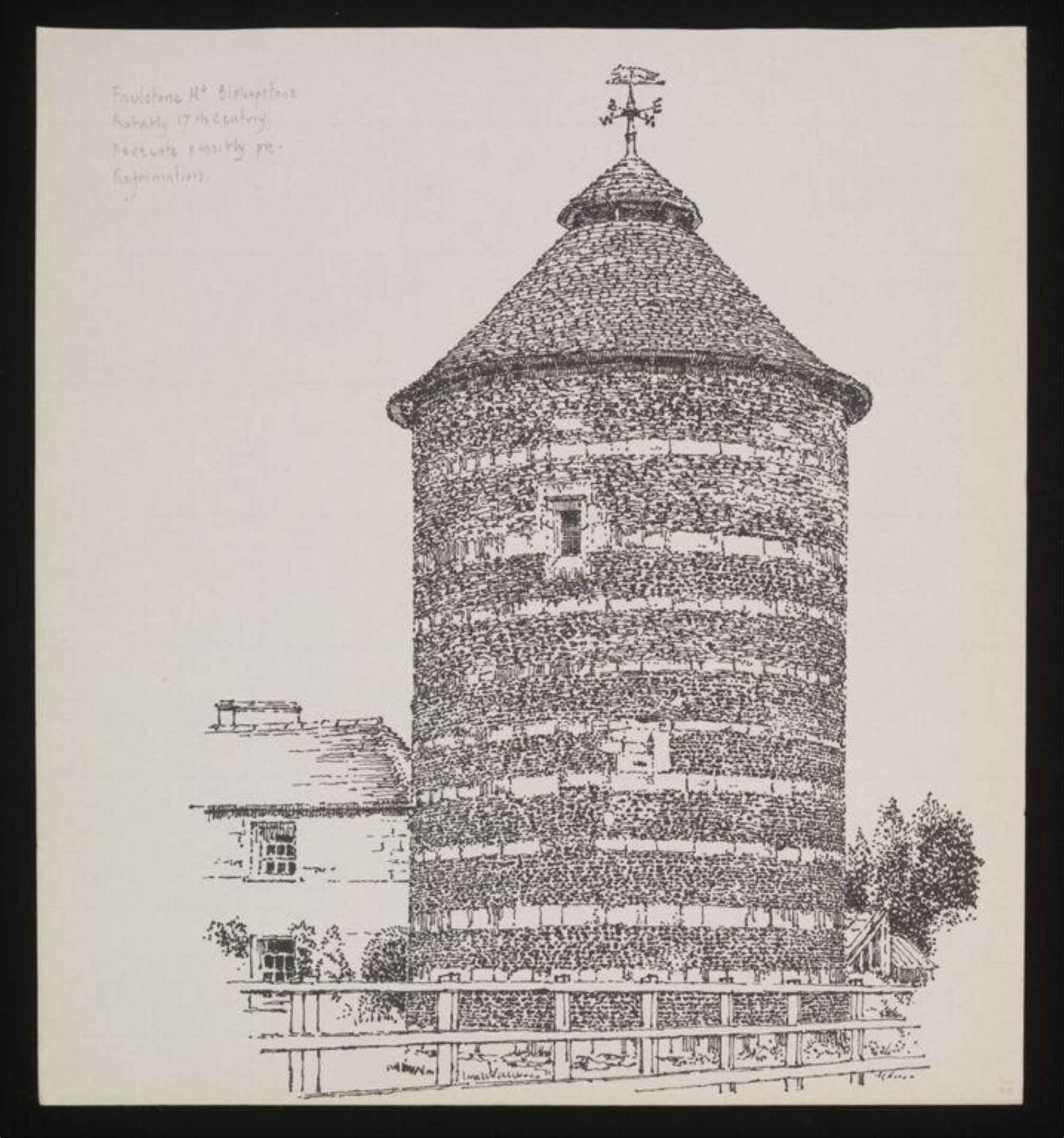 Dovecote, Bishopstone, Nr. Salisbury, Donald Bowen, ca. 1965