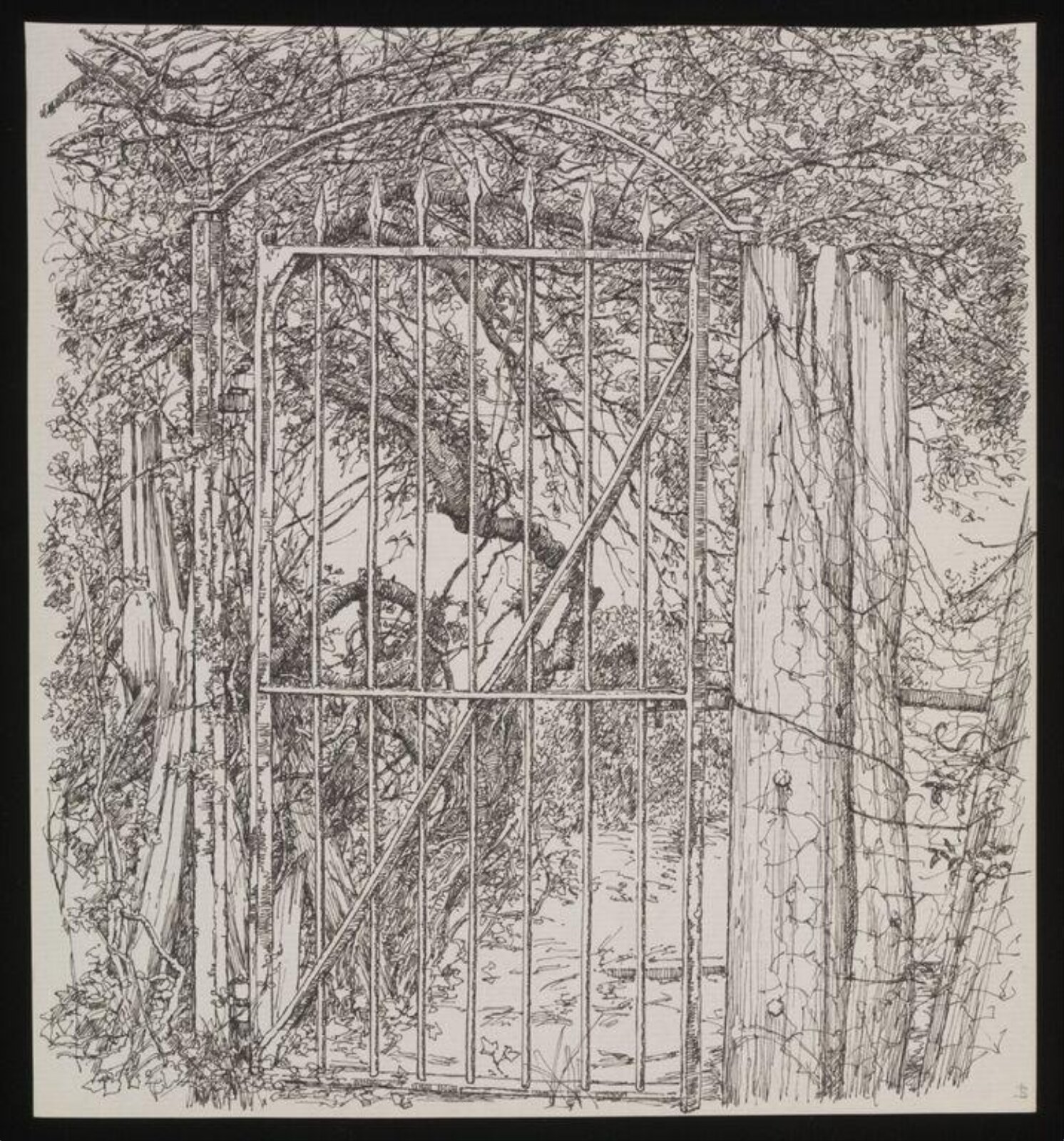 Gate, Battle, Sussex, Donald Bowen, 1964