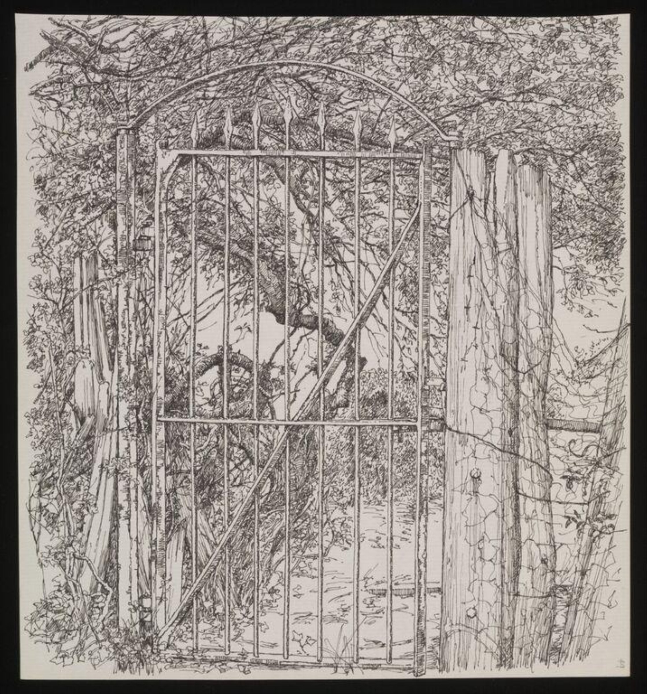 Gate, Battle, Sussex, Donald Bowen, 1964