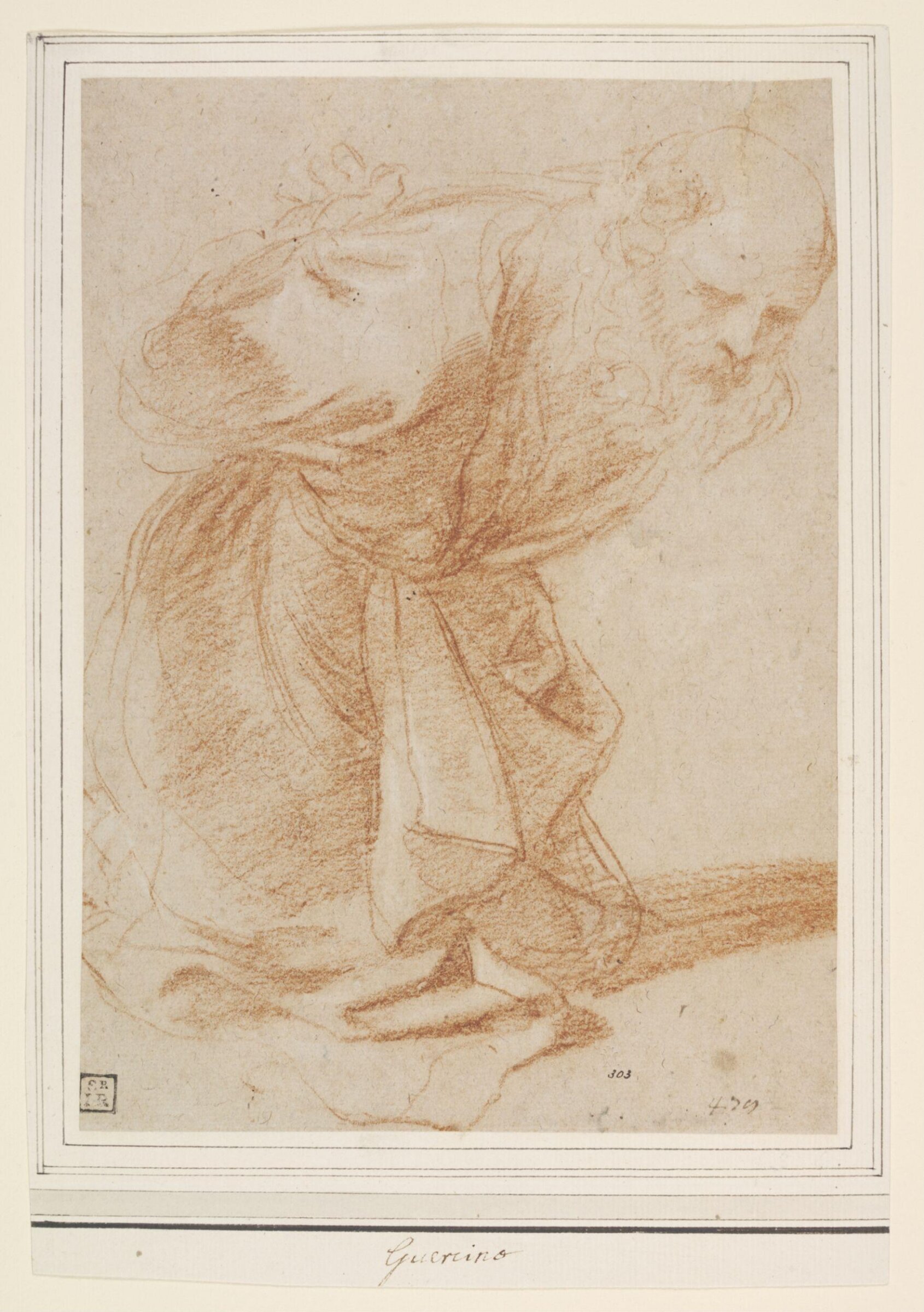 Drawing, Guercino, ca. 1610-1666