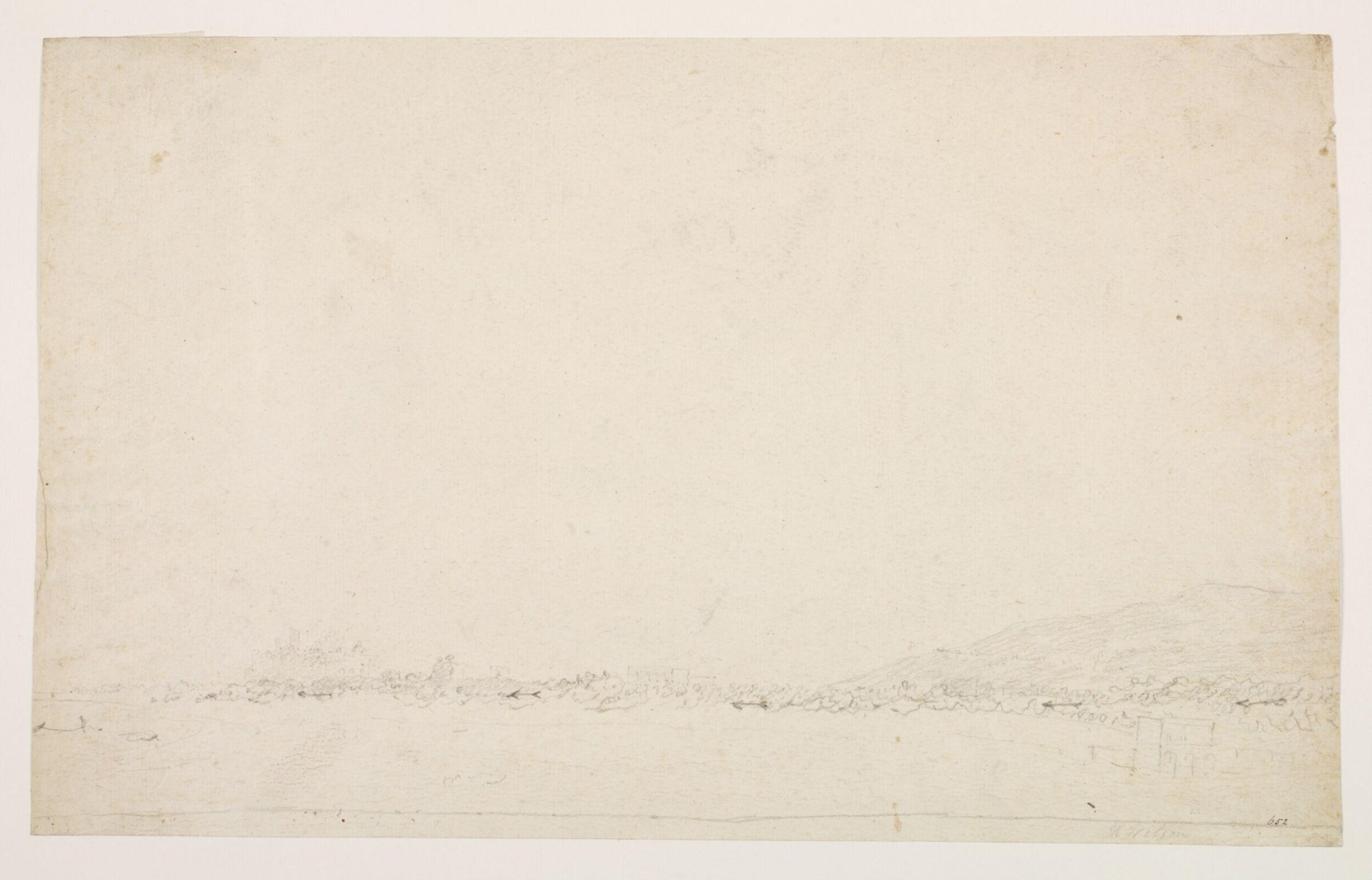 Course of the Lava at Ischia, Richard Wilson, 18th century