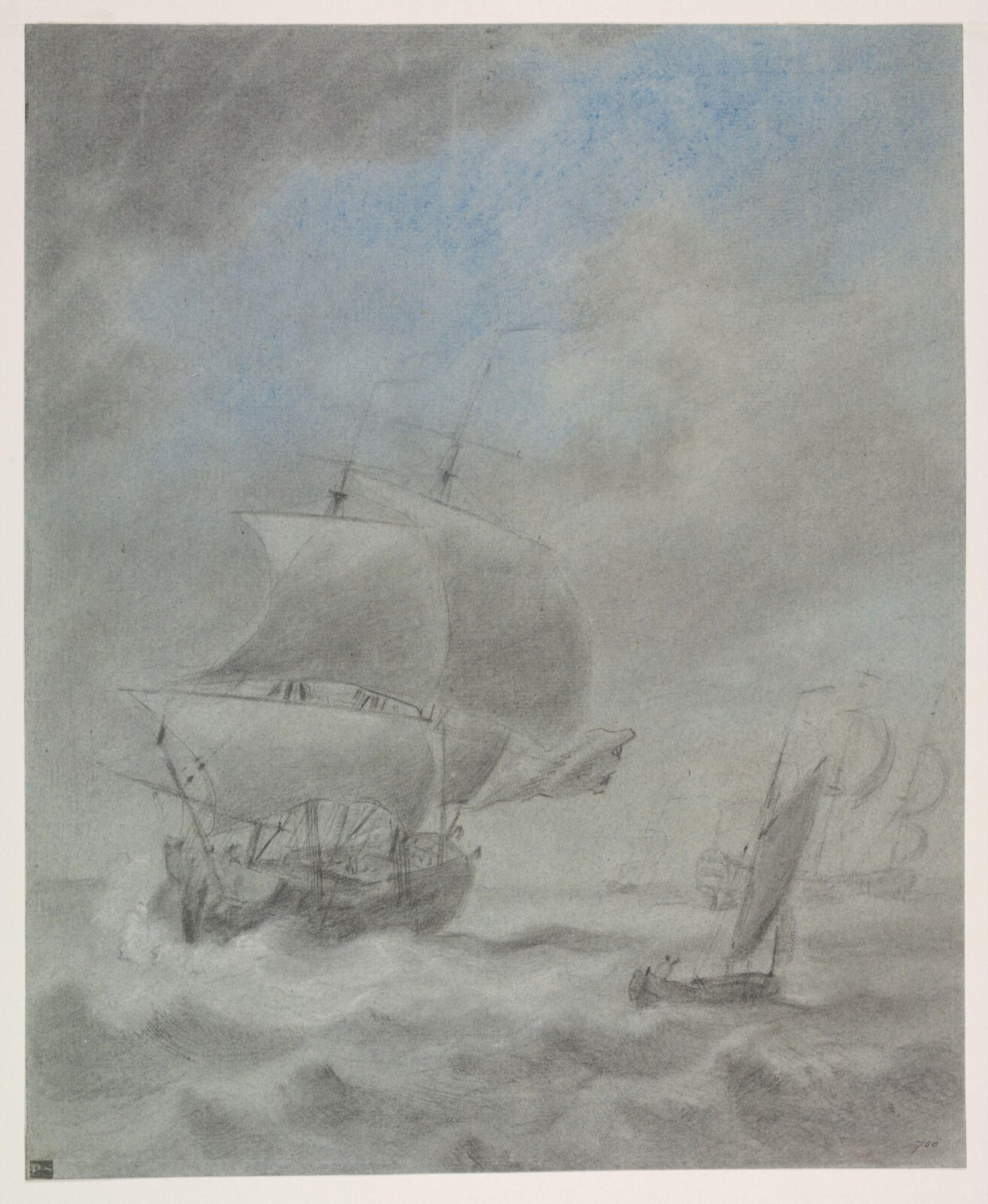 Drawing, Paul Sandby, 18th to early 19th century
