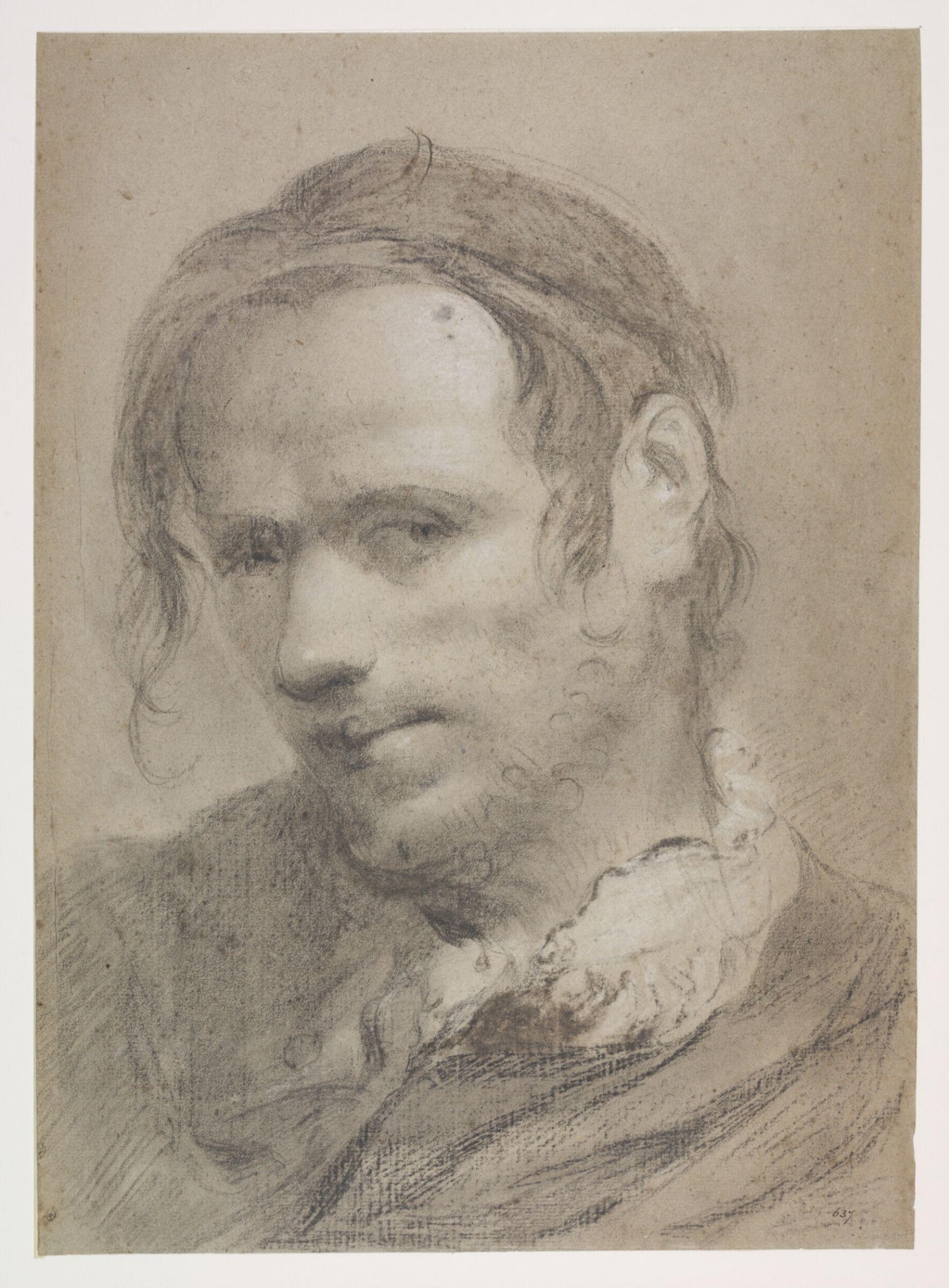 Head of an Italian man, Richard Wilson, ca.1752-3