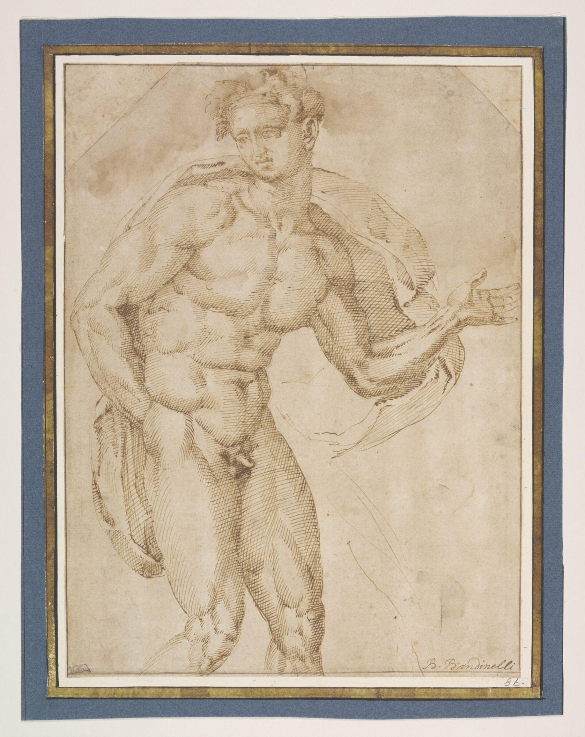 Drawing, Baccio Bandinelli, ca. 1500-1560