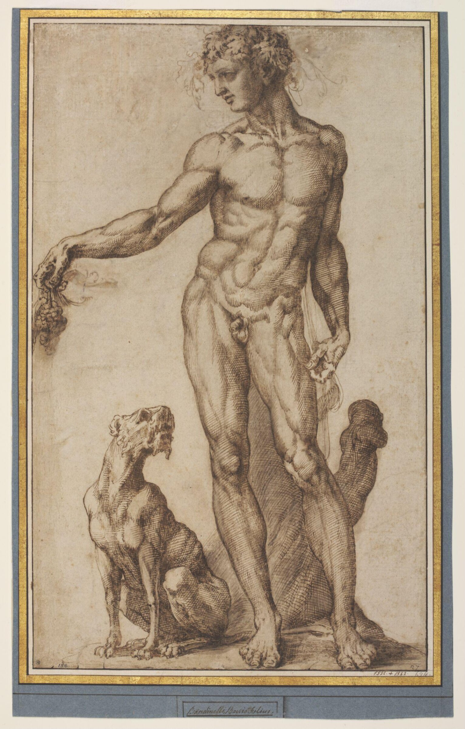 Drawing, Baccio Bandinelli, ca. 1500-1560