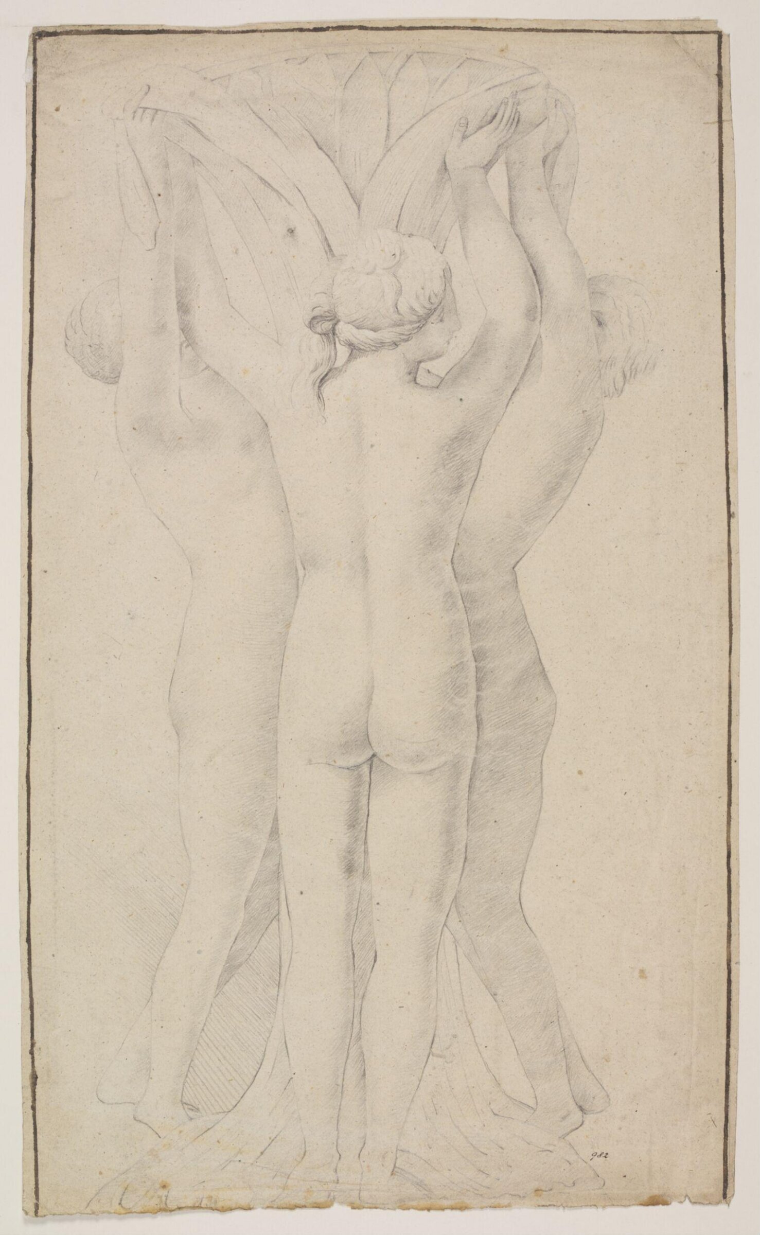 Drawing, Alexander Dyce, early - mid 19th century