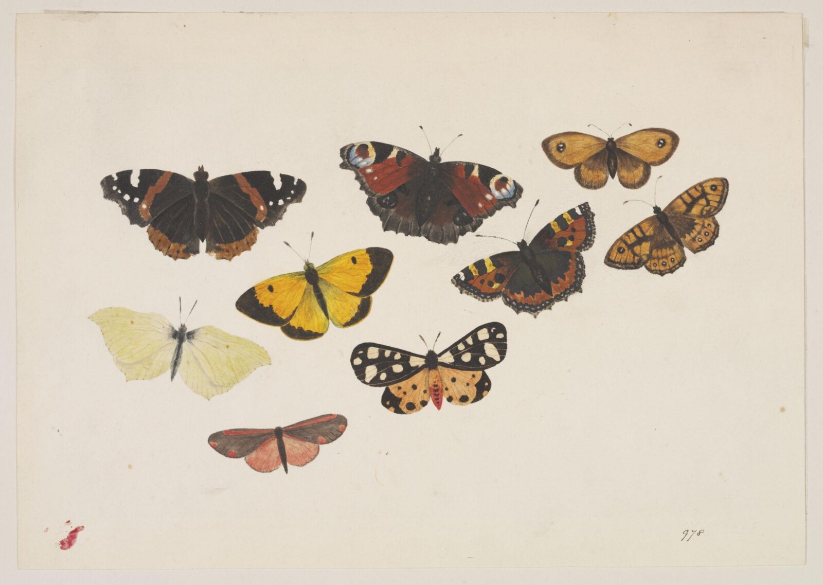 Watercolour, Alexander Dyce, early - mid 19th century