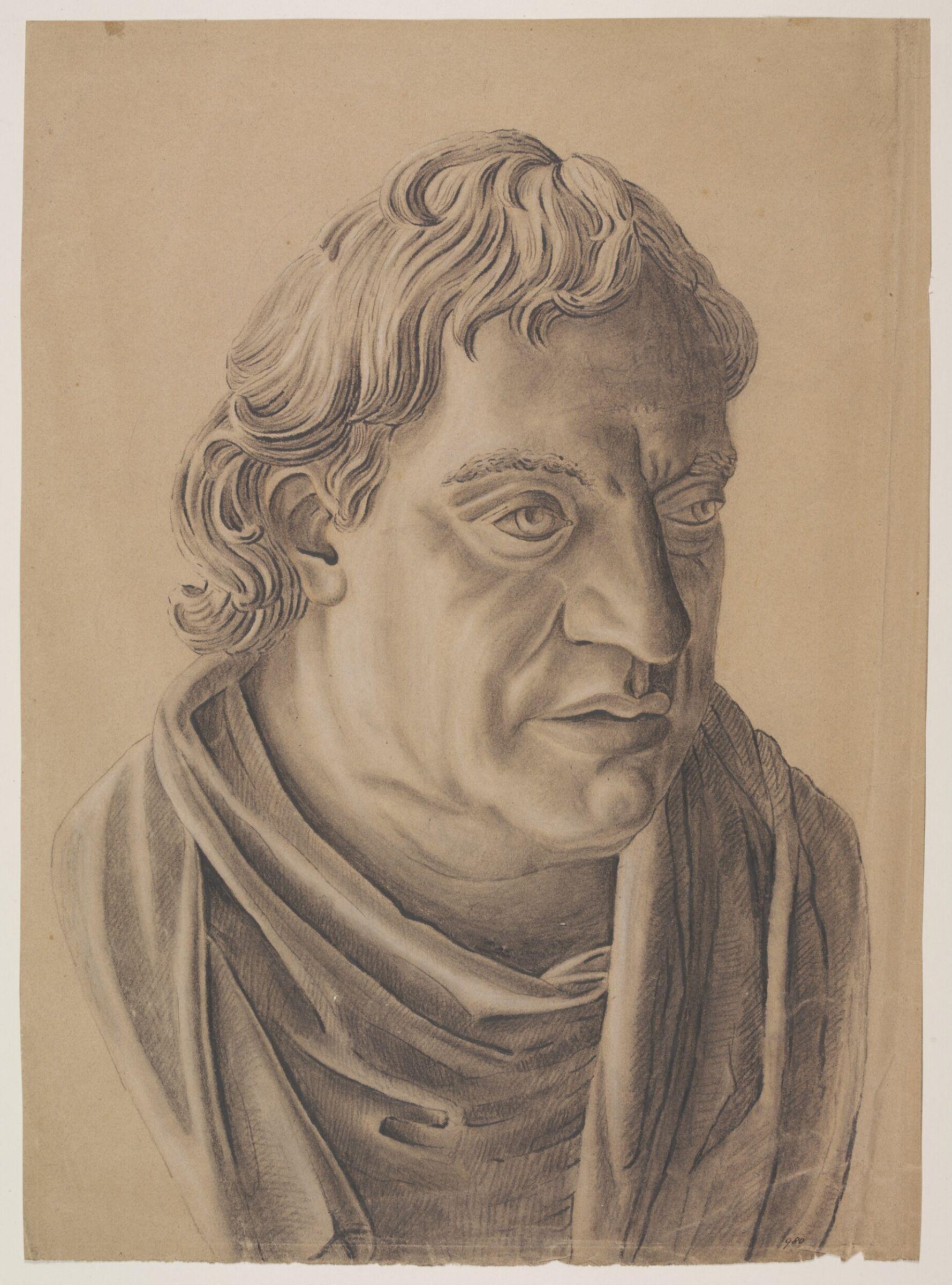 Drawing, Alexander Dyce, early - mid 19th century