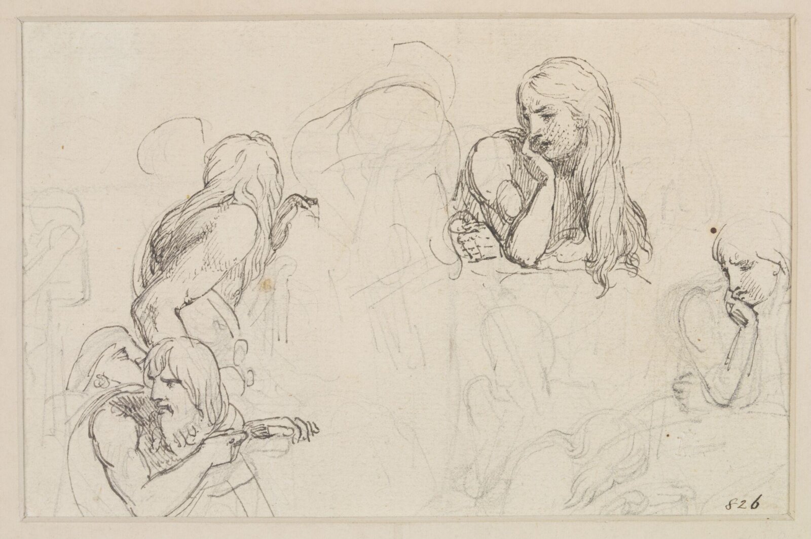 Drawing, Thomas Stothard, mid 18th - early 19th century