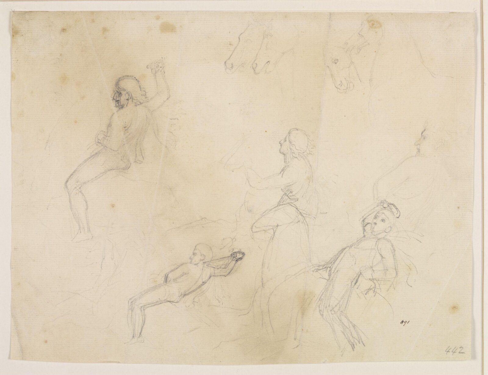 Drawing, Thomas Stothard, mid 18th - early 19th century