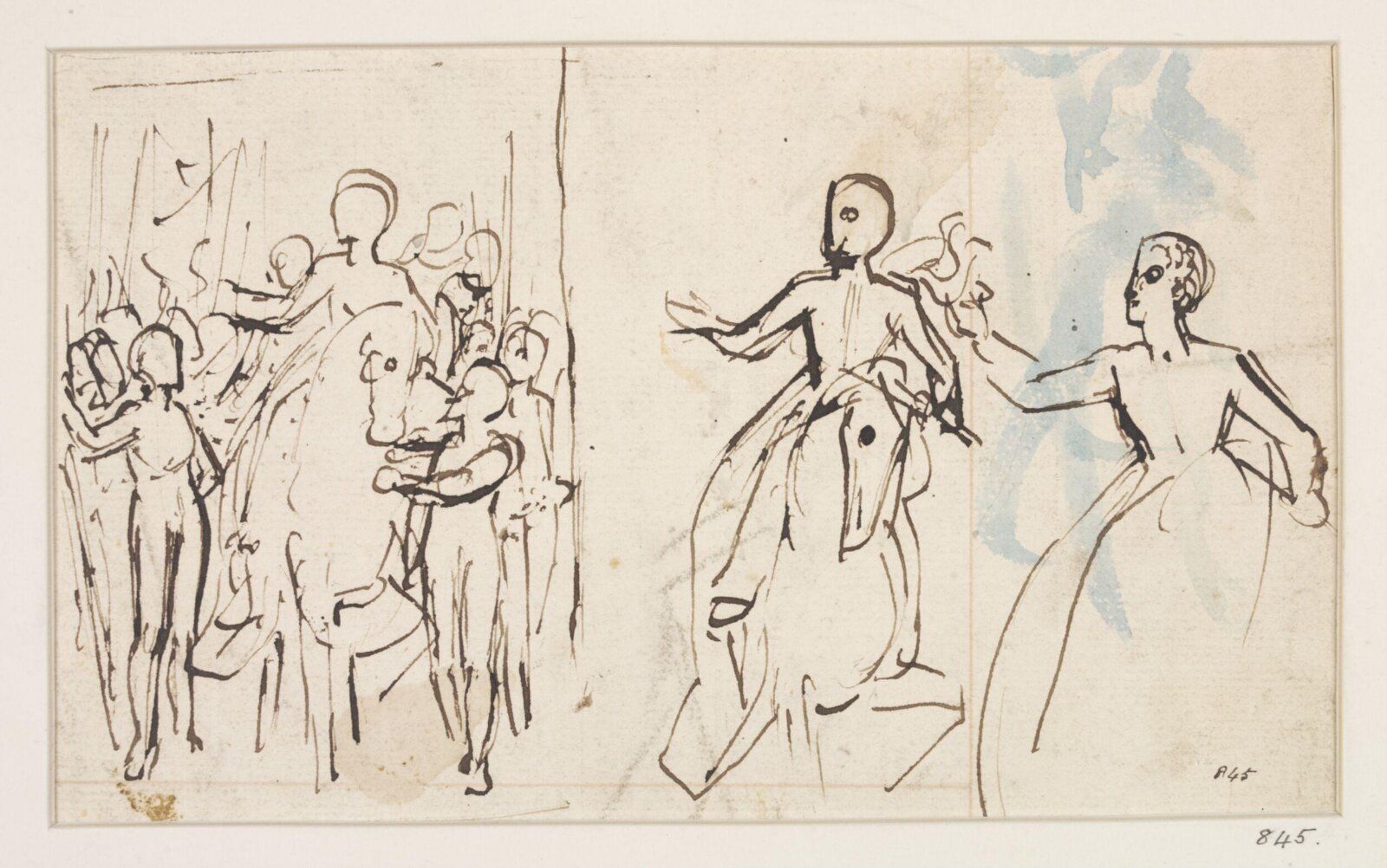 Drawing, Thomas Stothard, mid 18th - early 19th century