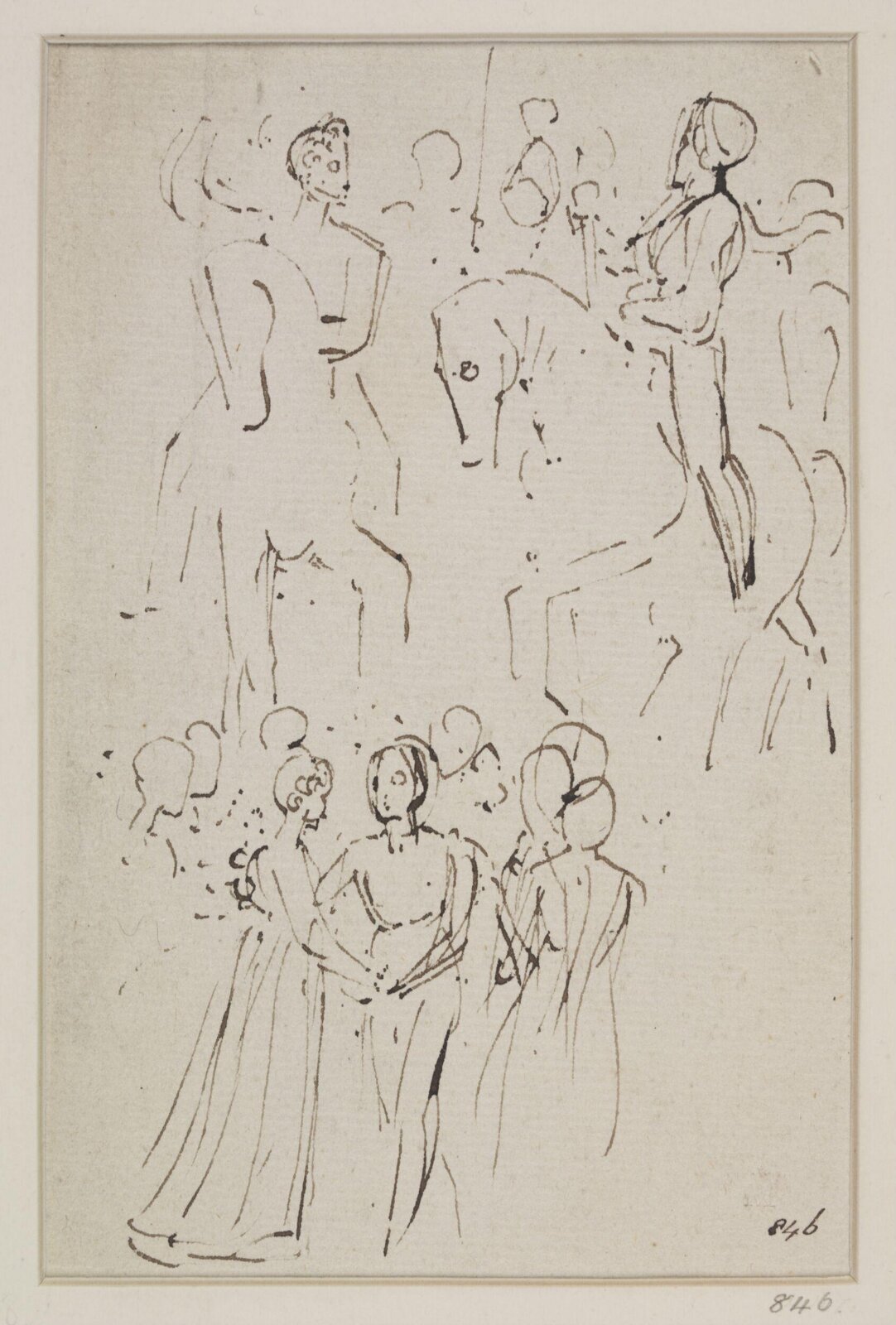 Drawing, Thomas Stothard, mid 18th - early 19th century