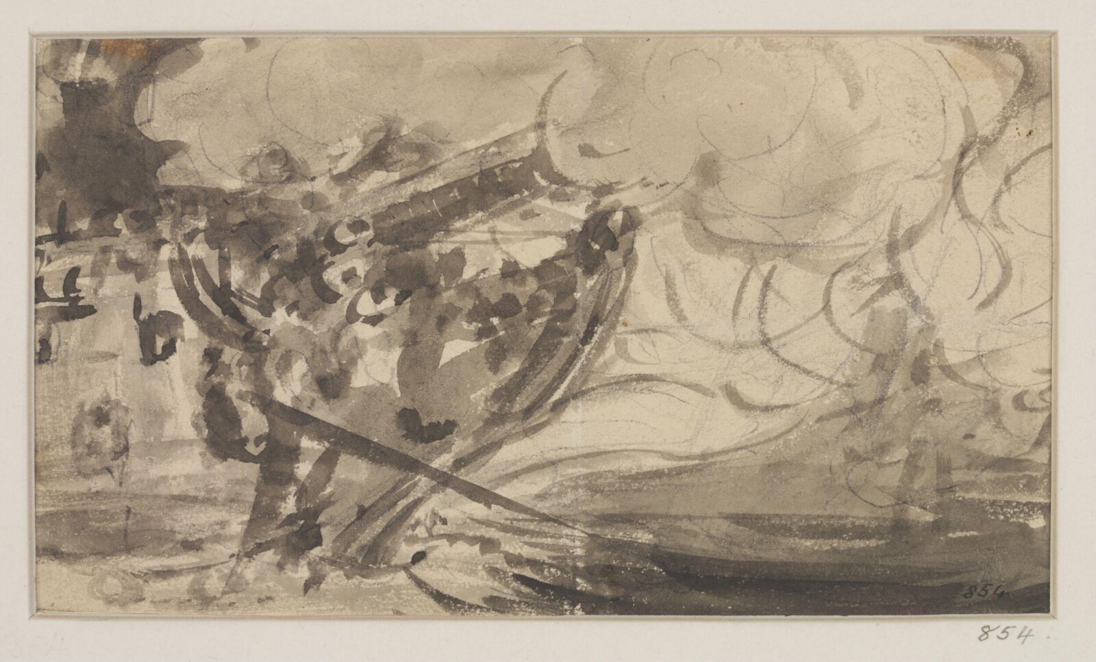 Drawing, Thomas Stothard, mid 18th - early 19th century